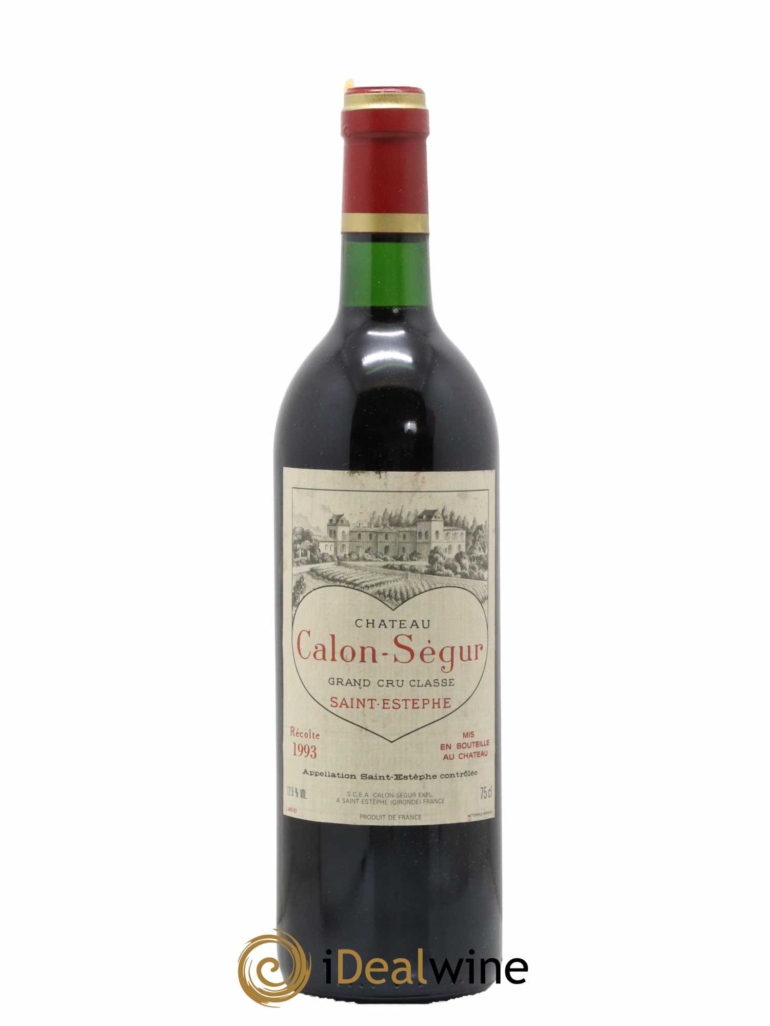 Château Calon Ségur 3ème Grand Cru Classé 1993 - Lot de 1 bouteille - 0