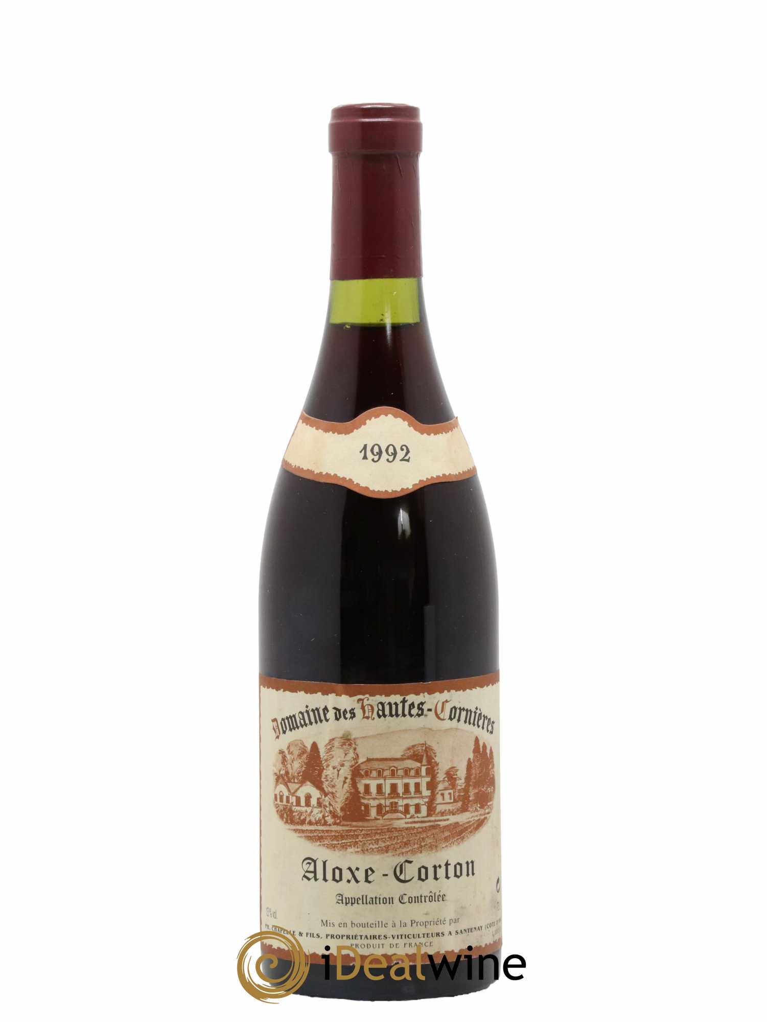 Aloxe-Corton Domaine Des Hautes Cornieres Chapelle & Fils 1992 - Lot de 1 bouteille - 0