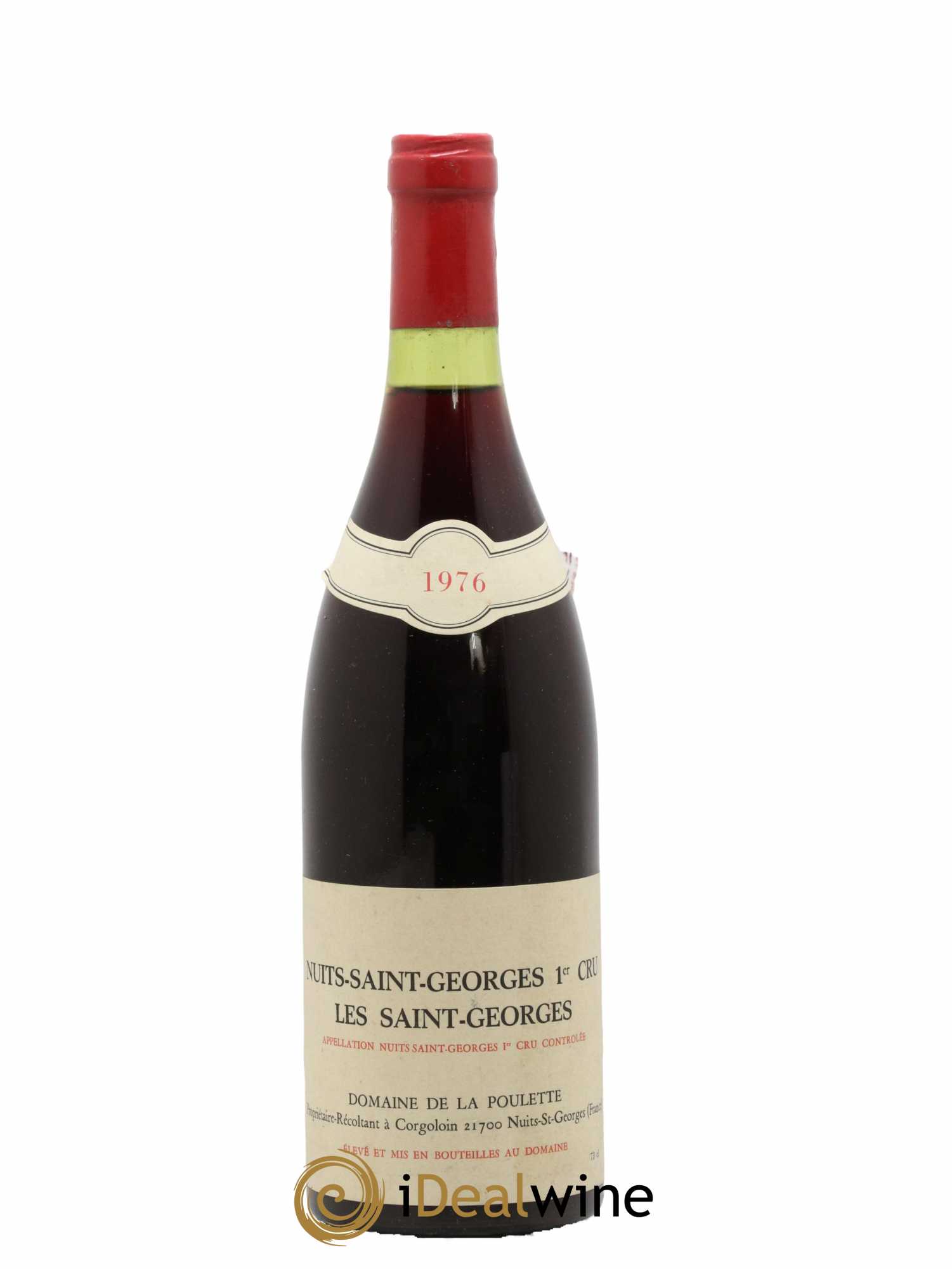 Nuits-Saint-Georges 1er Cru Domaine De La Poulette 1976 - Lot de 1 bouteille - 0
