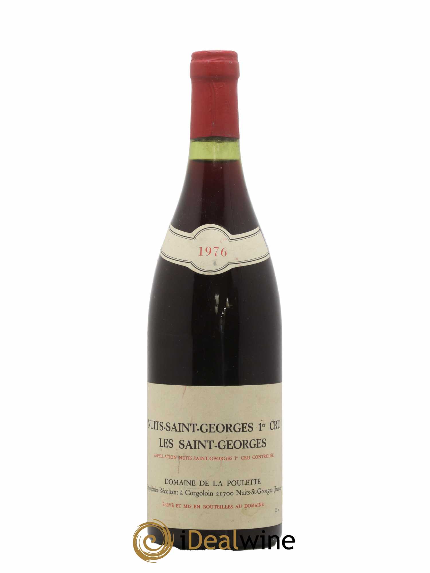 Nuits-Saint-Georges 1er Cru Les Saint-Georges Domaine de la Poulette 1976 - Lot de 1 bouteille - 0