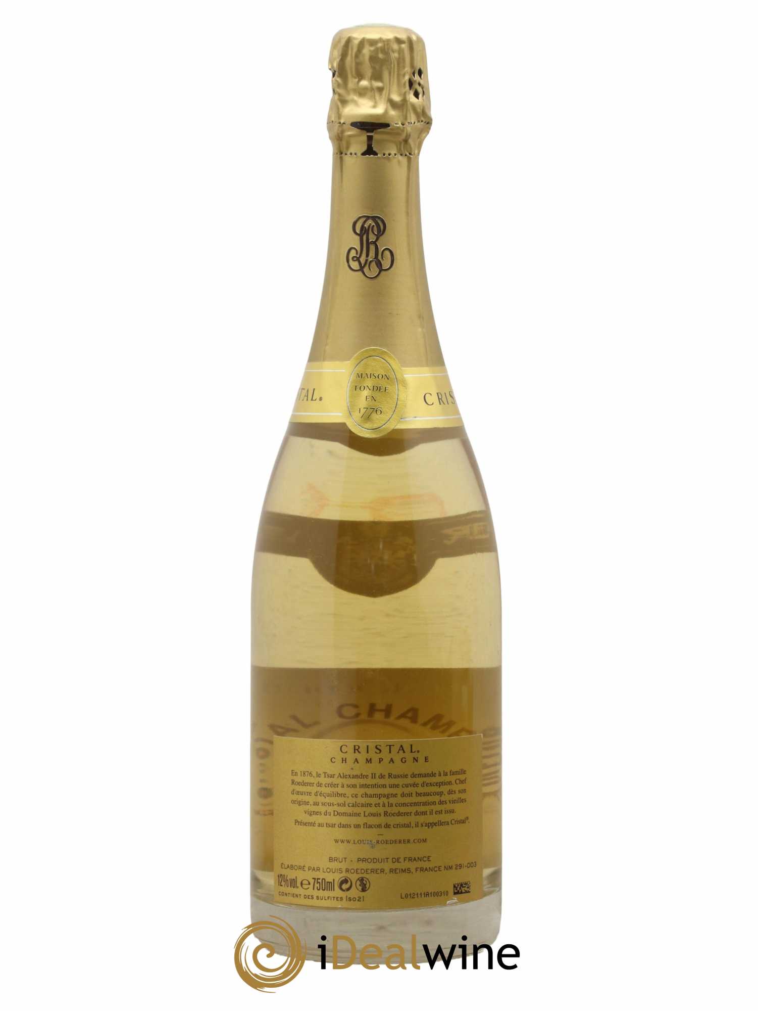Cristal Louis Roederer 2009 - Lot de 1 bouteille - 2