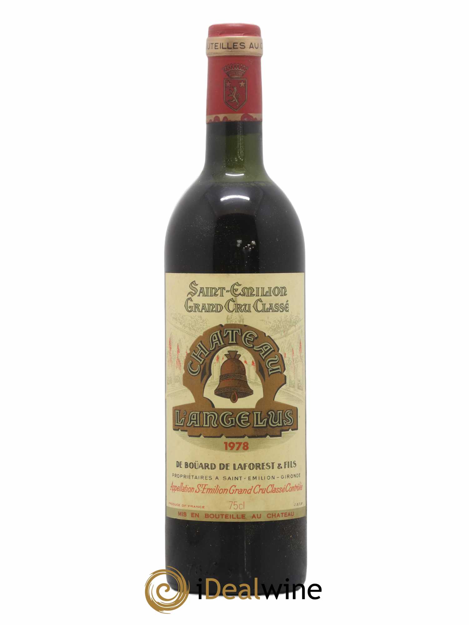 Château Angélus 1er Grand Cru Classé A 1978 - Lot de 1 bouteille - 0