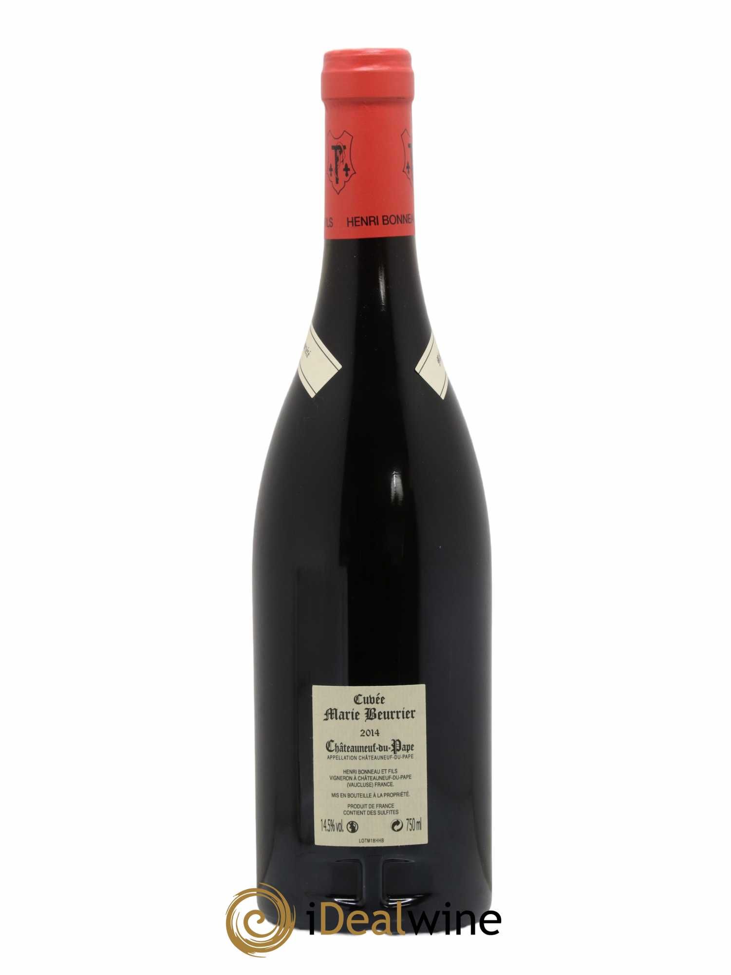 Châteauneuf-du-Pape Marie Beurrier Henri Bonneau & Fils 2014 - Lot de 1 bouteille - 1