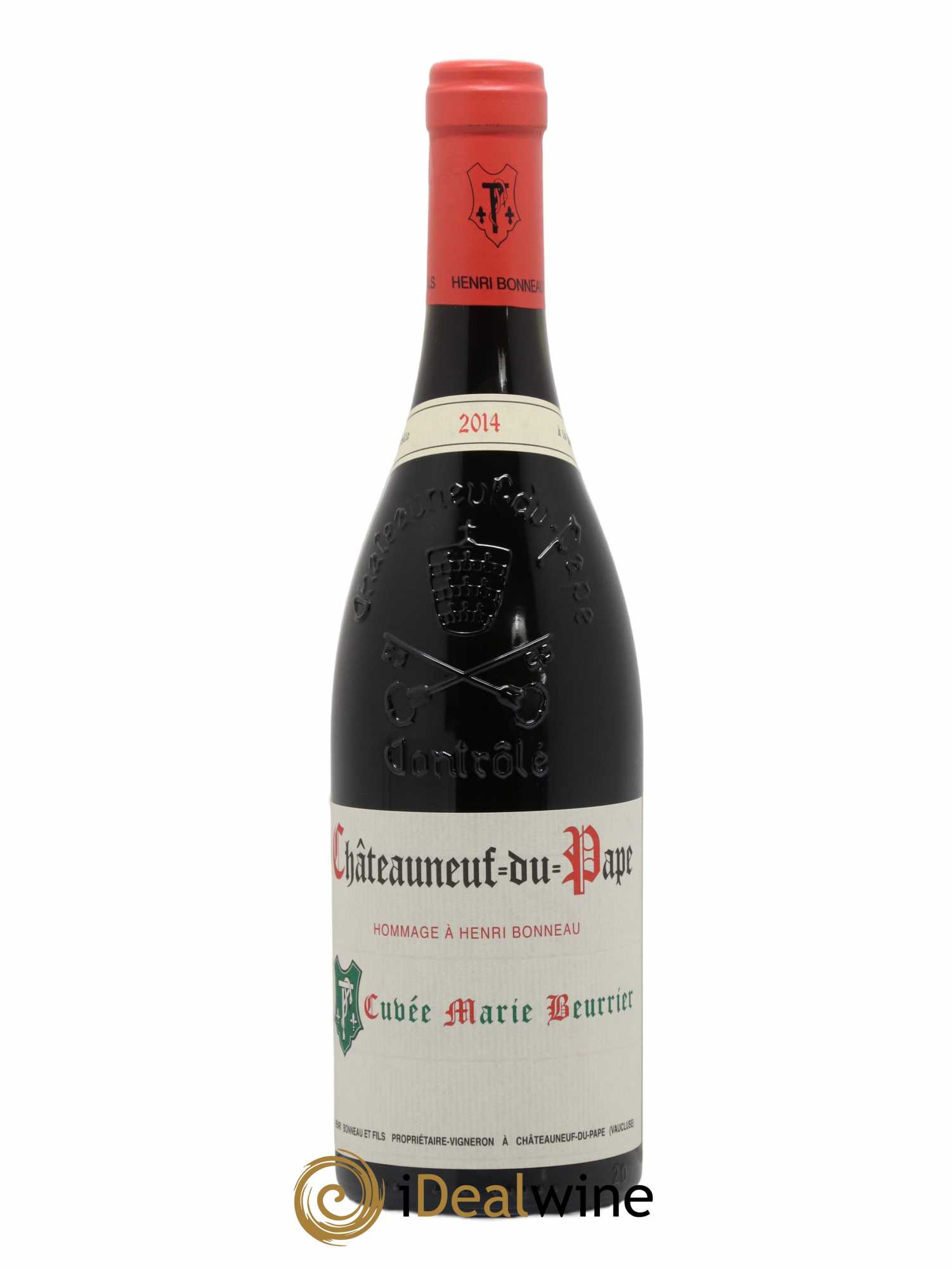 Châteauneuf-du-Pape Marie Beurrier Henri Bonneau & Fils 2014 - Lot de 1 bouteille - 0