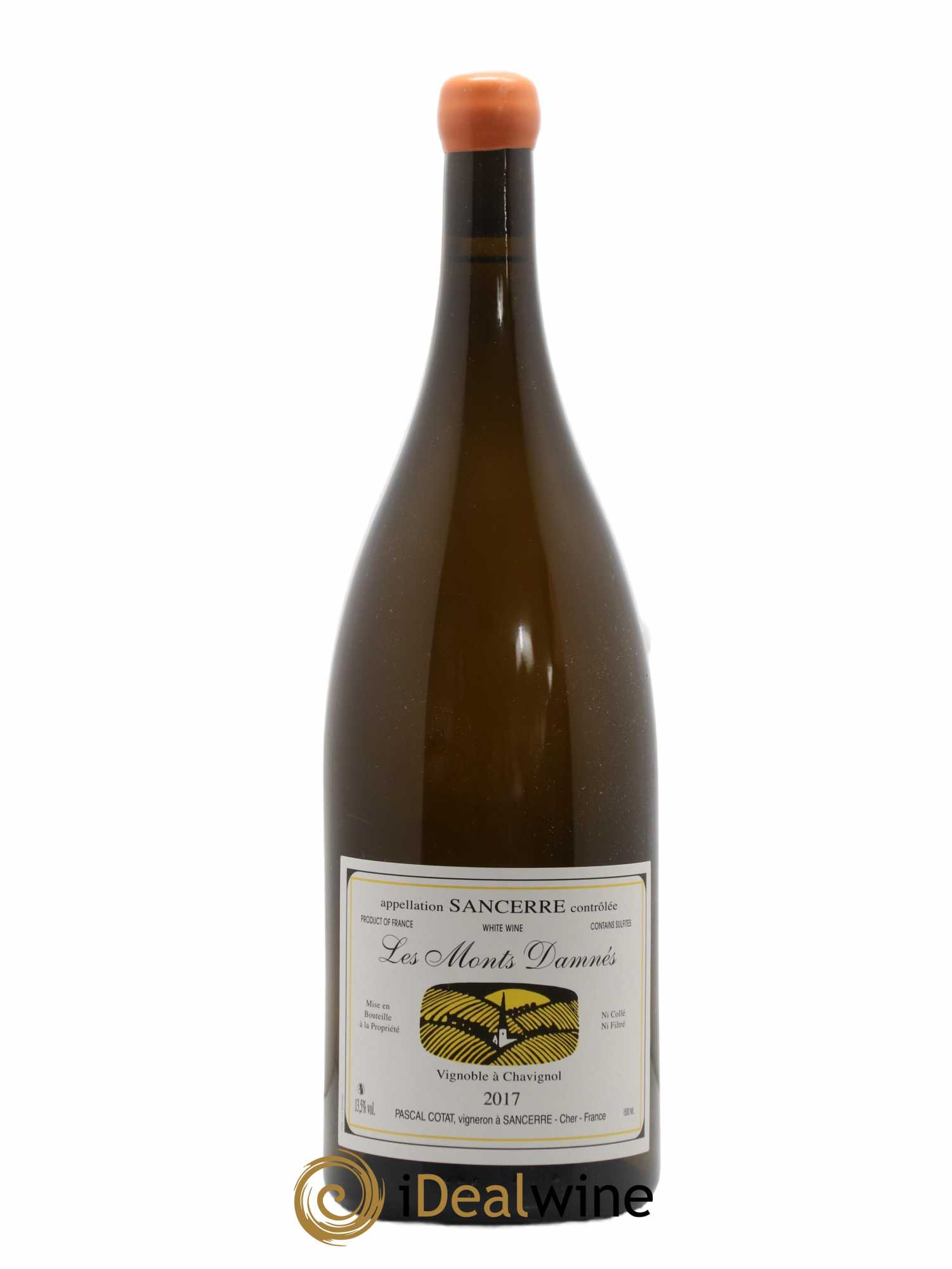 Sancerre Les Monts Damnés Pascal Cotat 2017 - Lot de 1 magnum - 0