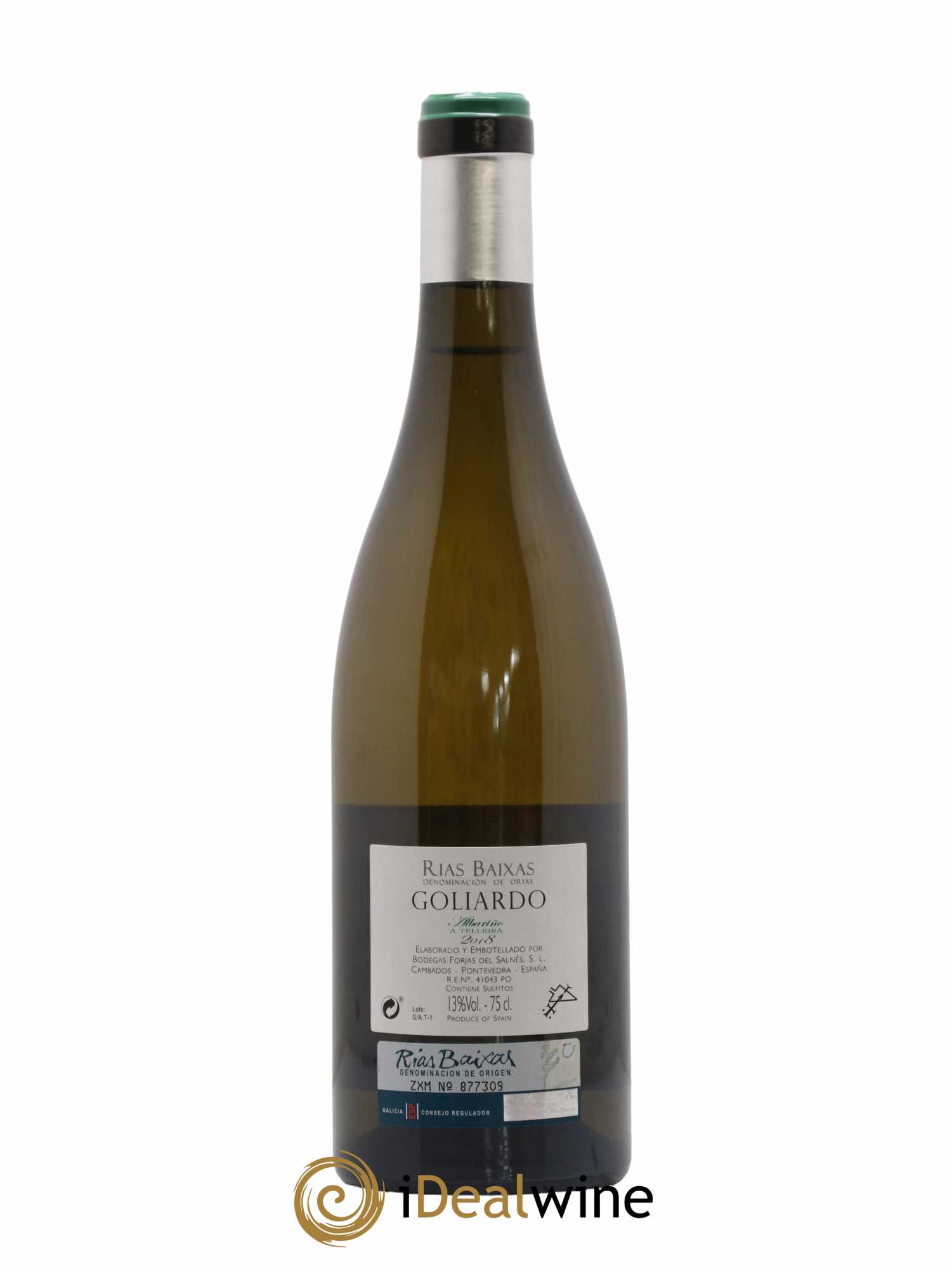 Rias Baixas Forjas Del Salnes Goliardo A Telleira 2018 - Lot de 1 bouteille - 1