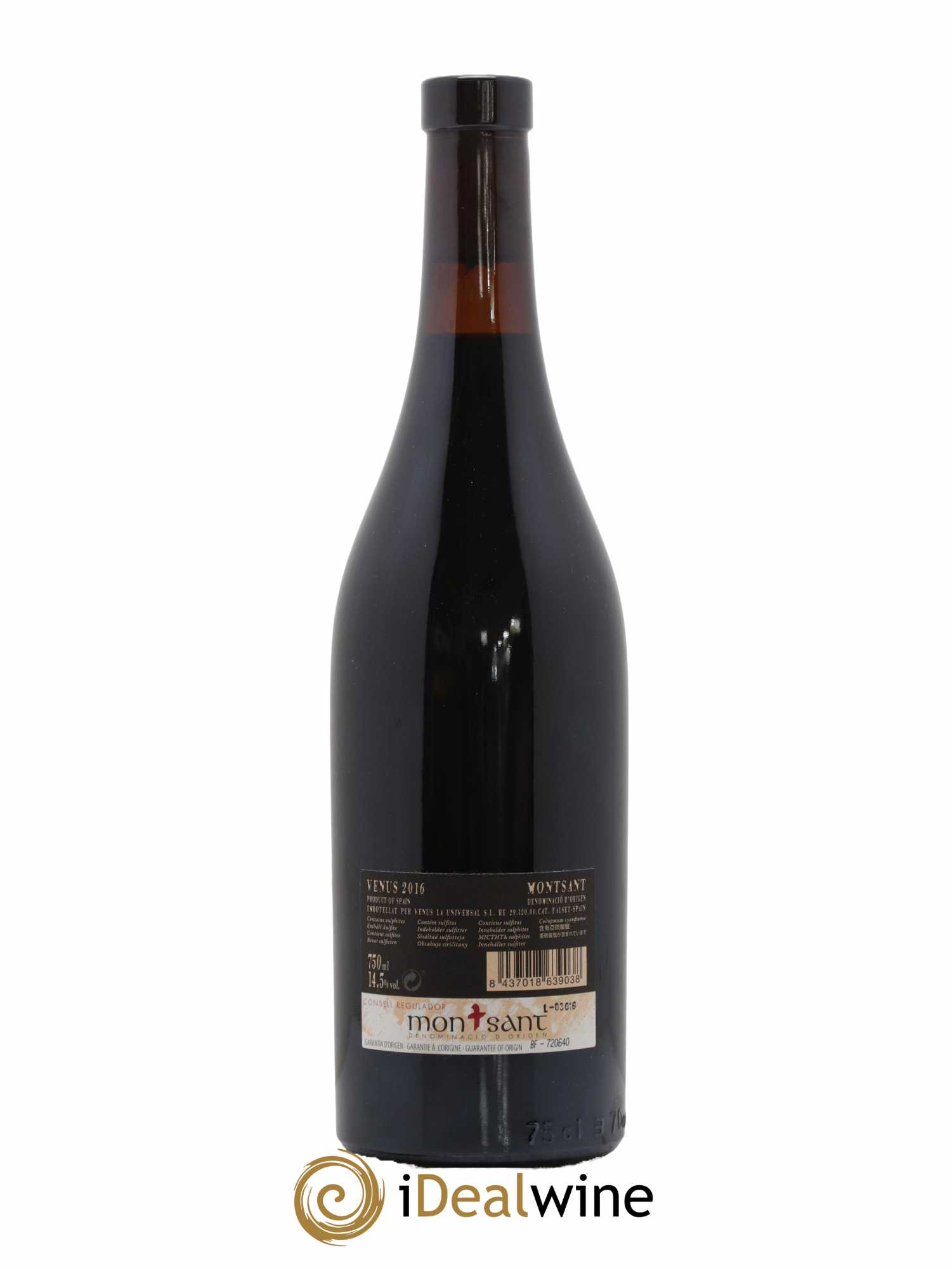 Montsant DO Venus la Universal Venus Sara Perez & Rene Barbier 2016 - Lot de 1 bouteille - 1