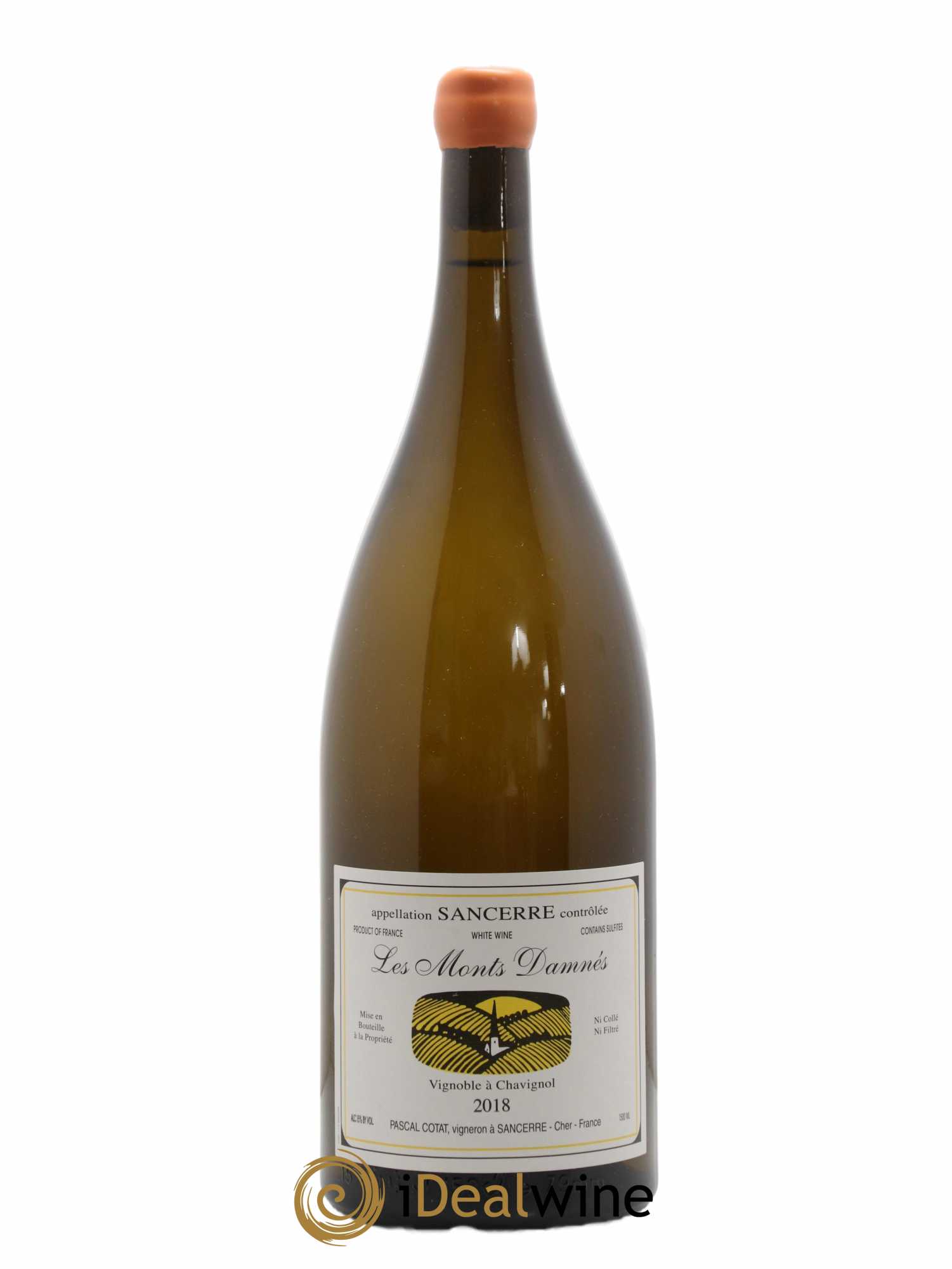 Sancerre Les Monts Damnés Pascal Cotat 2018 - Lotto di 1 magnum - 0