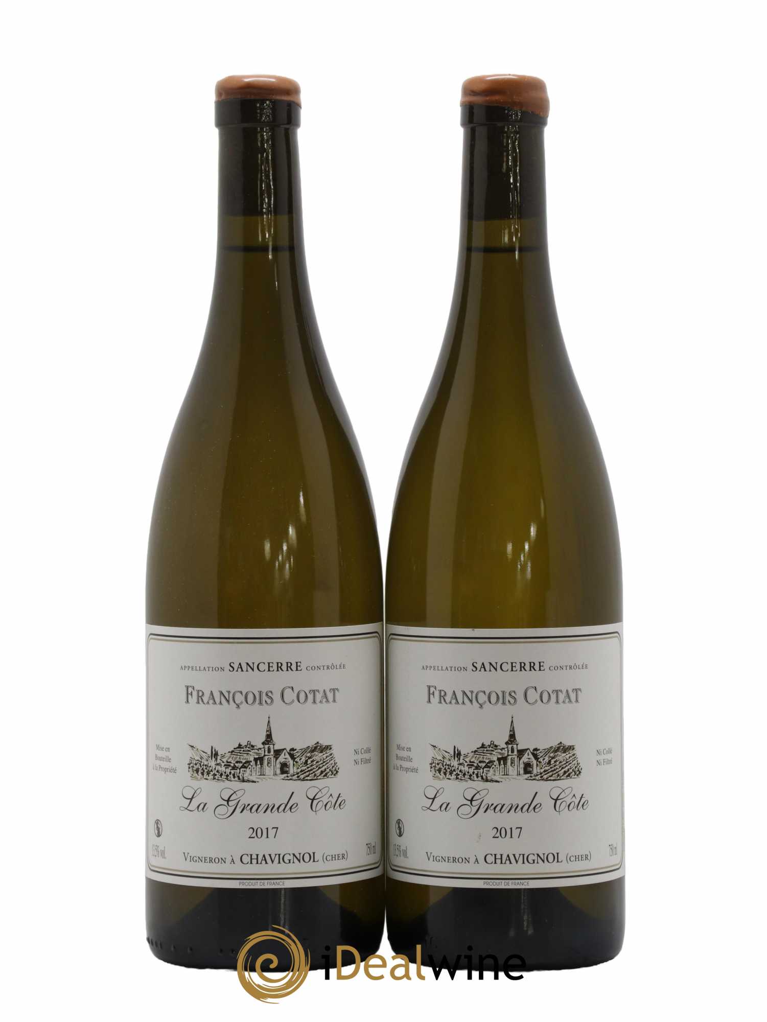 Sancerre La Grande Côte François Cotat 2017 - Lot de 2 bouteilles - 0