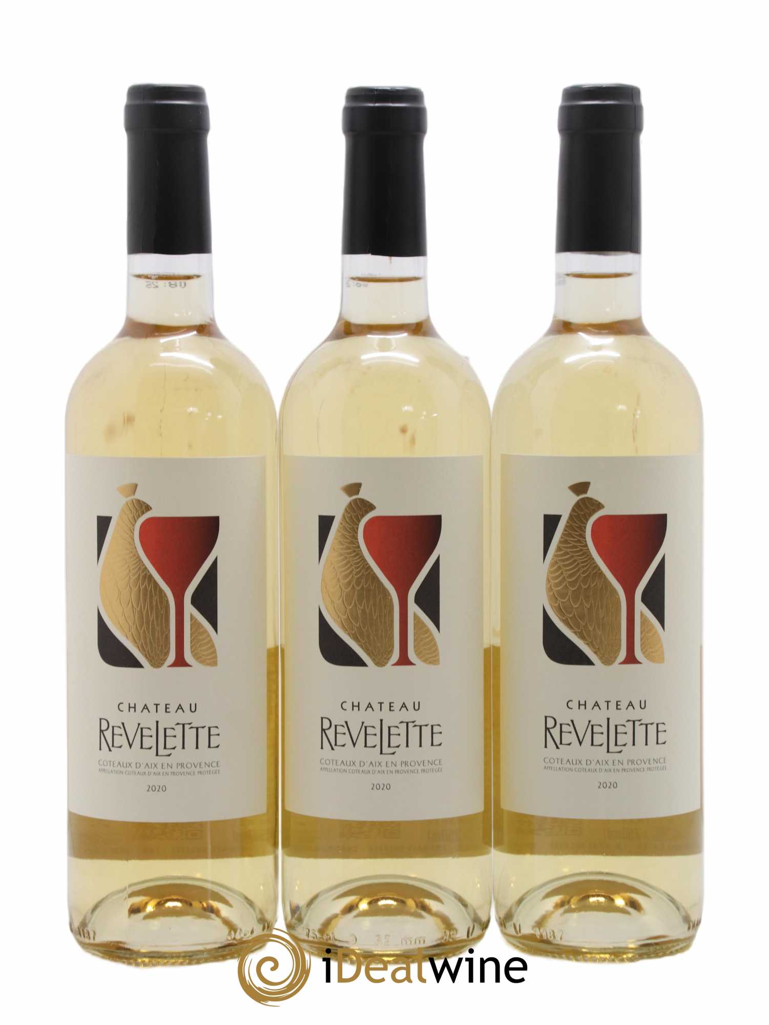 Coteaux d'Aix-en-Provence Château Revelette 2020 - Posten von 3 Flaschen - 0