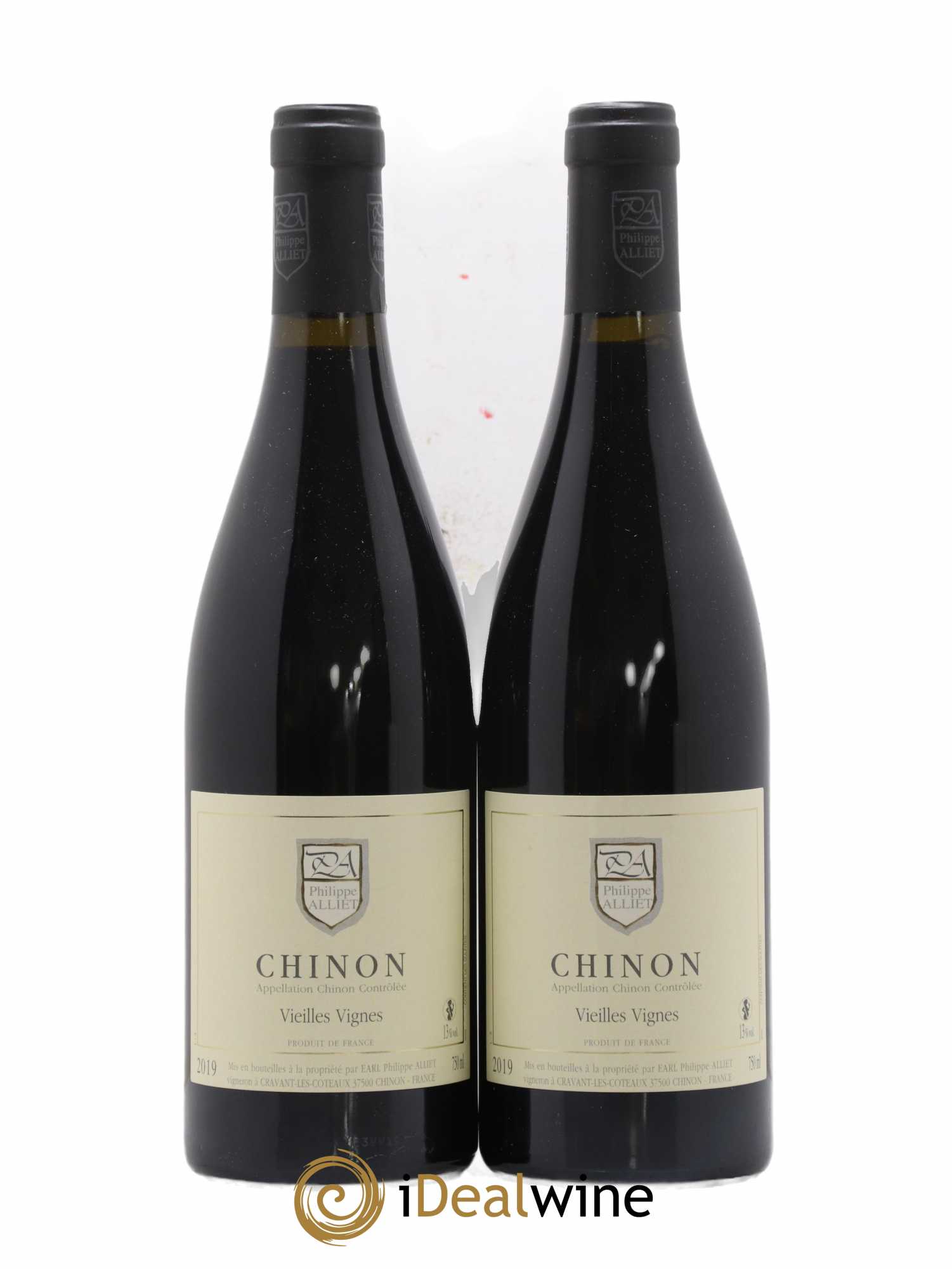 Chinon Vieilles Vignes Philippe Alliet 2019 - Lot de 2 bouteilles - 0