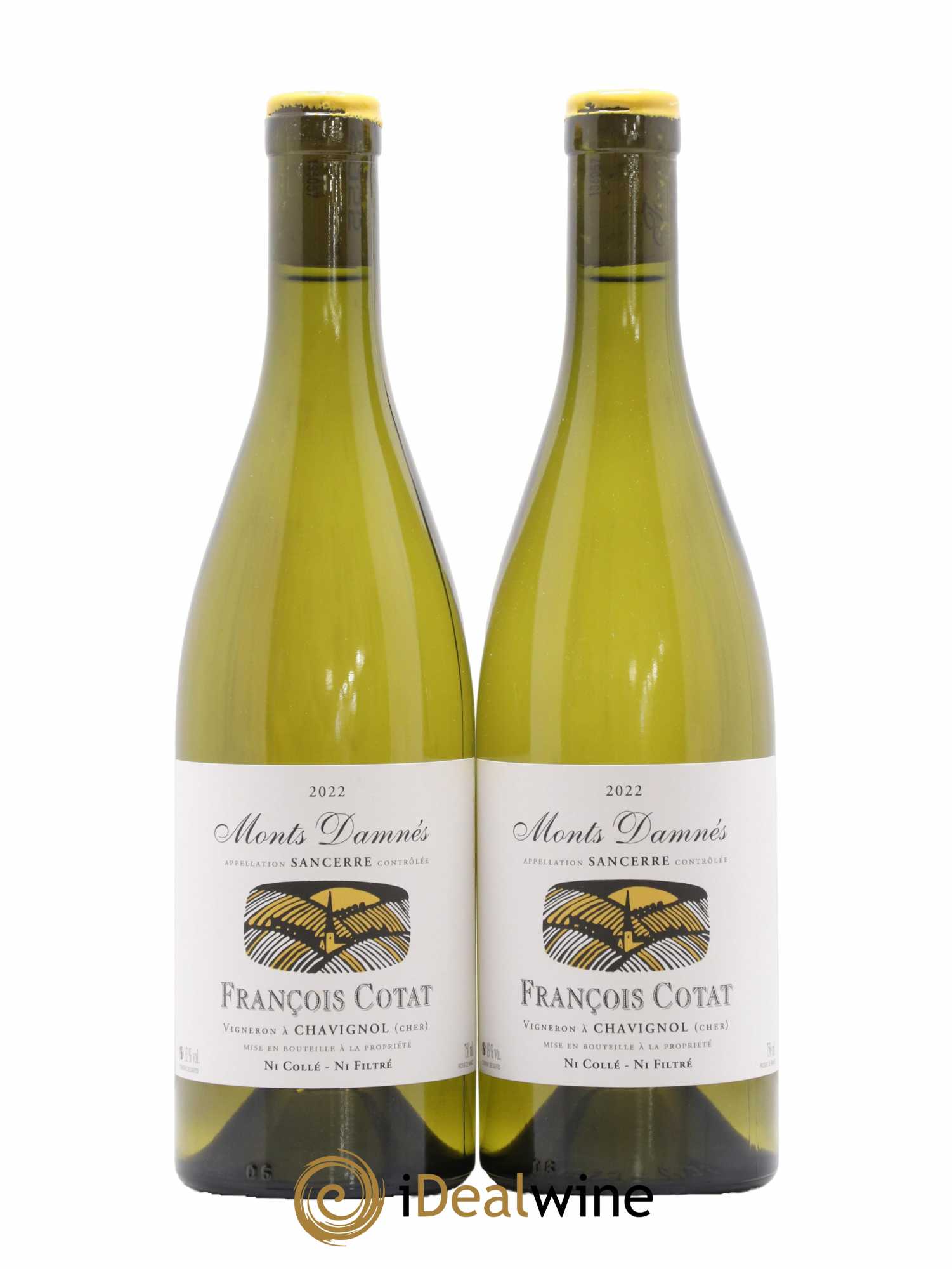 Sancerre Les Monts Damnés François Cotat 2022 - Lot de 2 bouteilles - 0