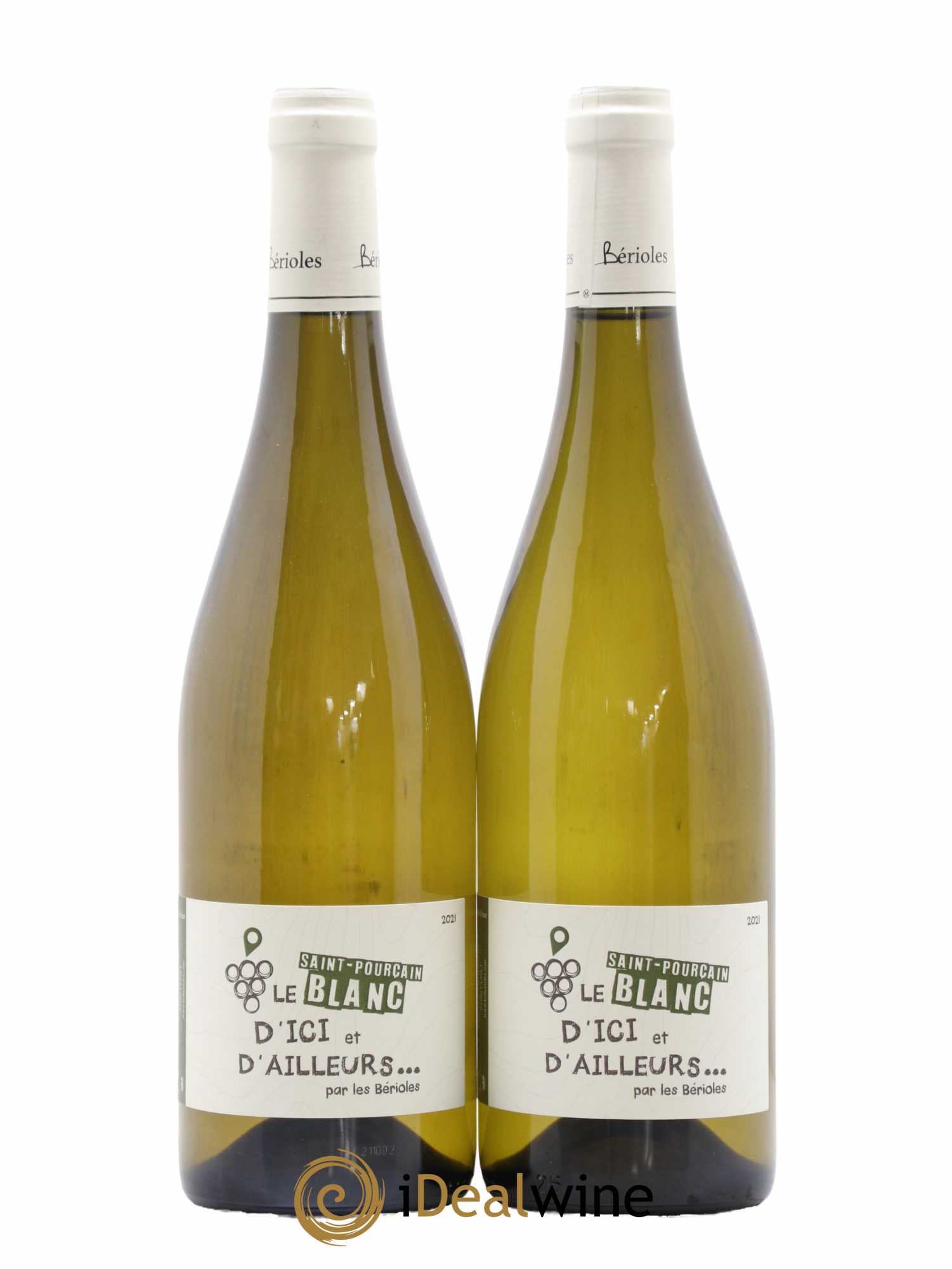 Val de Loire Saint Pourçain Les Bérioles Domaine D'Ici et d'Ailleurs 2021 - Lot de 2 bouteilles - 0
