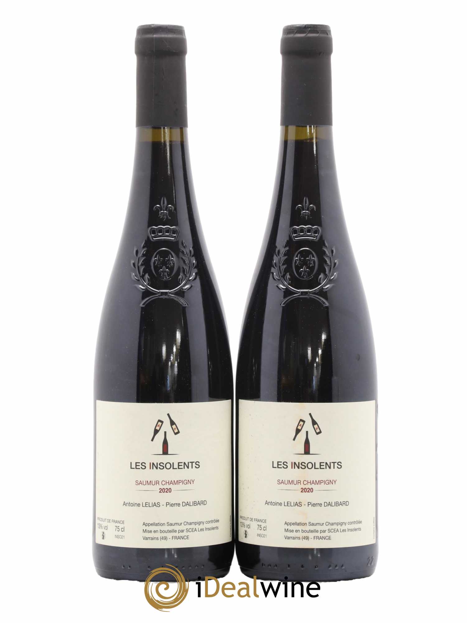 Saumur-Champigny Domaine Les Insolents 2020 - Lot de 2 bouteilles - 0