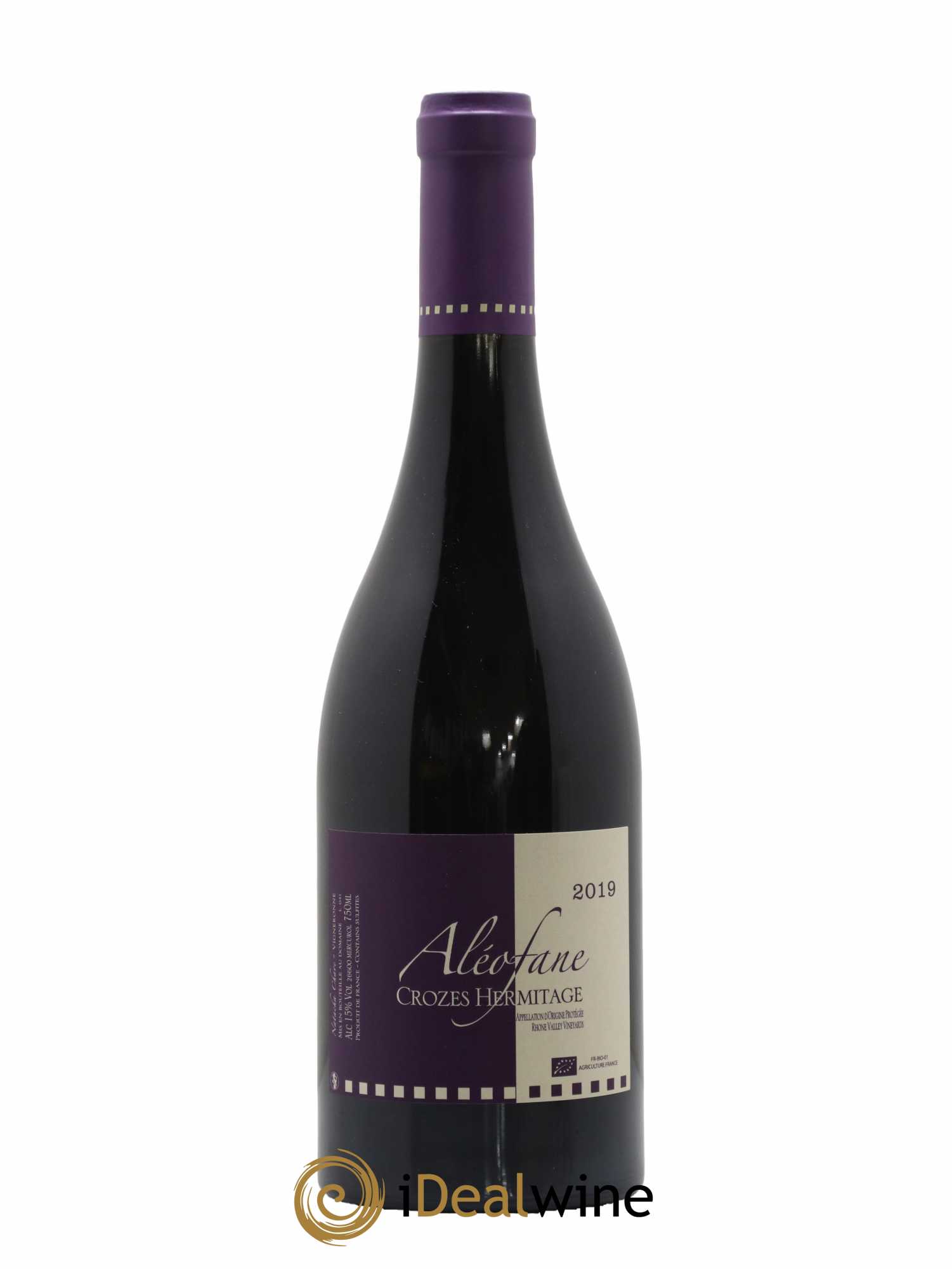 Crozes-Hermitage Aléofane (Domaine) 2019 - Lot de 1 bouteille - 0