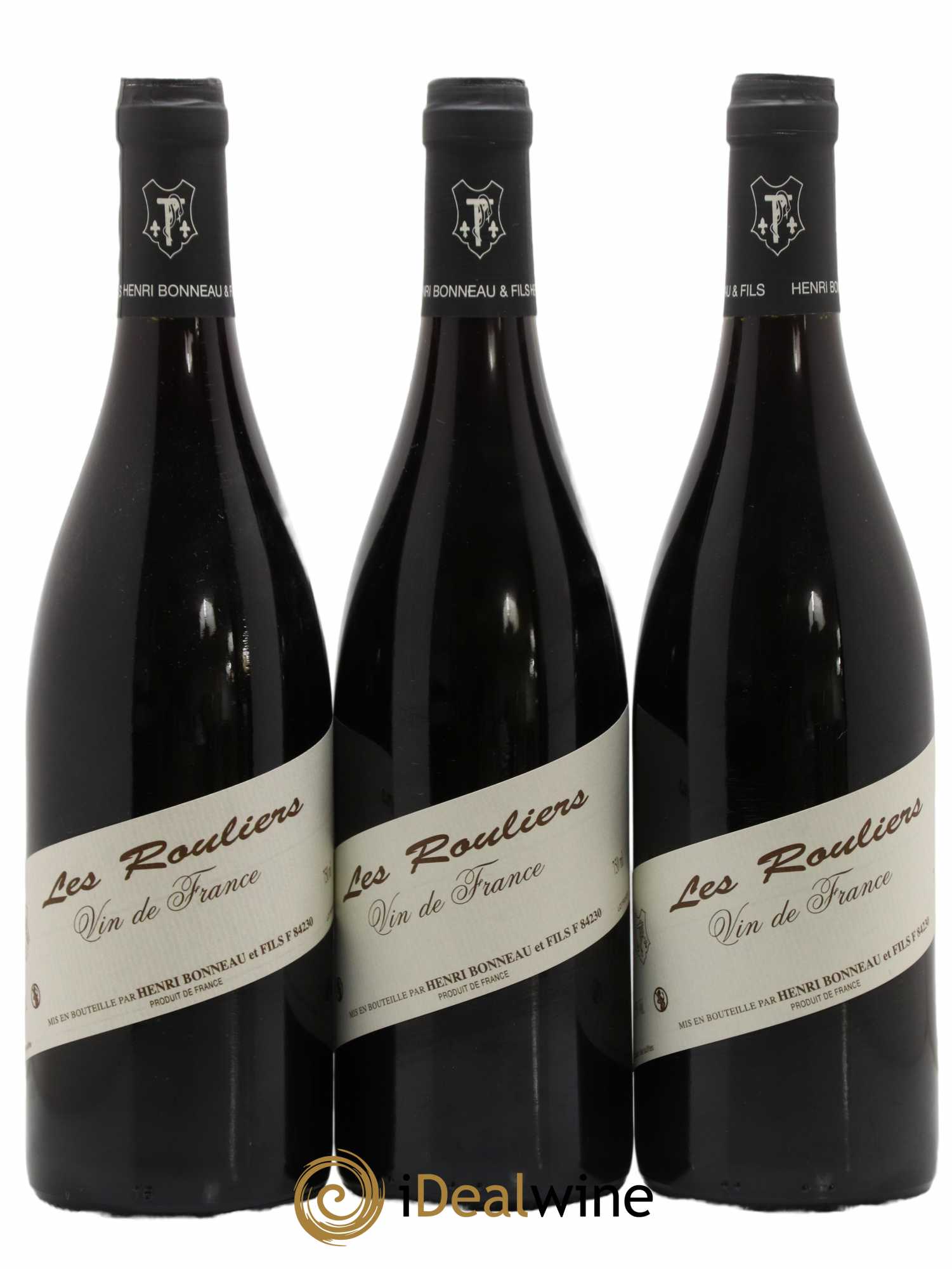 Vin de France Les Rouliers Henri Bonneau & Fils - Lot de 3 bouteilles - 0