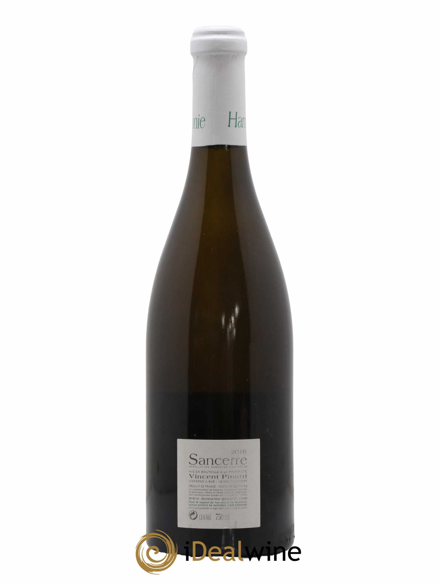 Sancerre Harmonie Vincent Pinard 2016 - Lot de 1 bouteille - 1