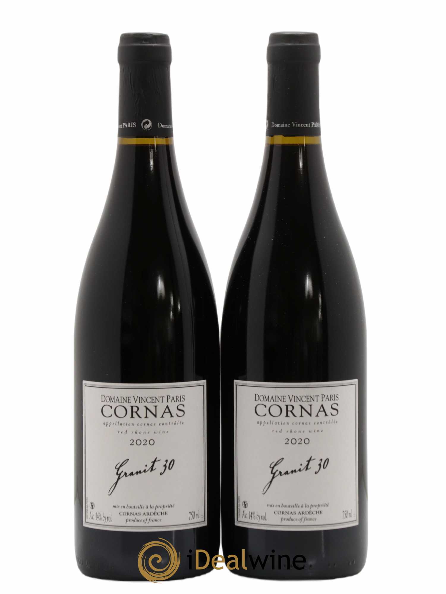 Cornas Granit 30 Vincent Paris 2020 - Lot de 2 bouteilles - 0
