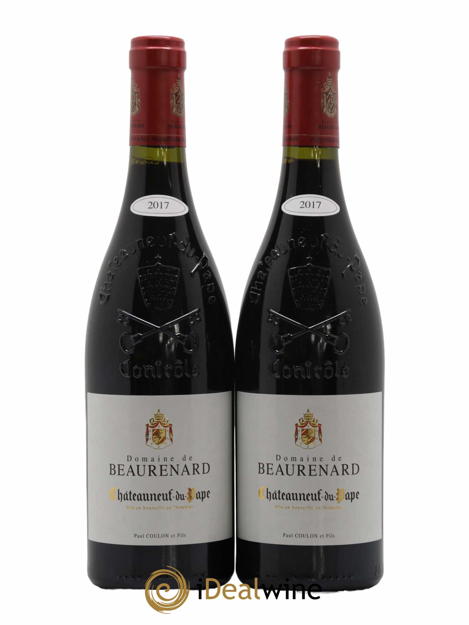 Châteauneuf-du-Pape Beaurenard (Domaine de) 2017 - Lot de 2 bouteilles - 0