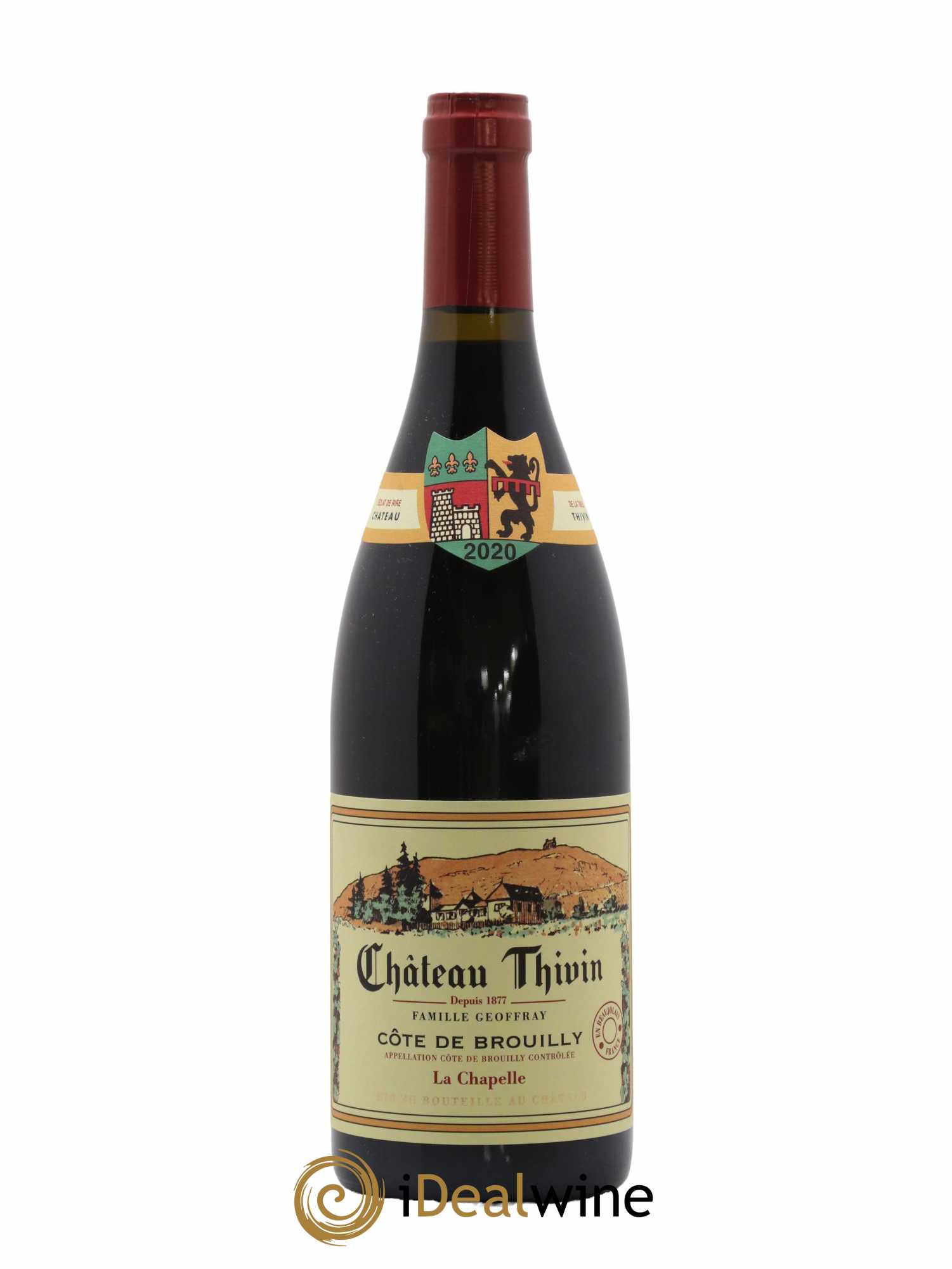 Côte de Brouilly Cuvée La Chapelle Château Thivin 2020 - Lot de 1 bouteille - 0