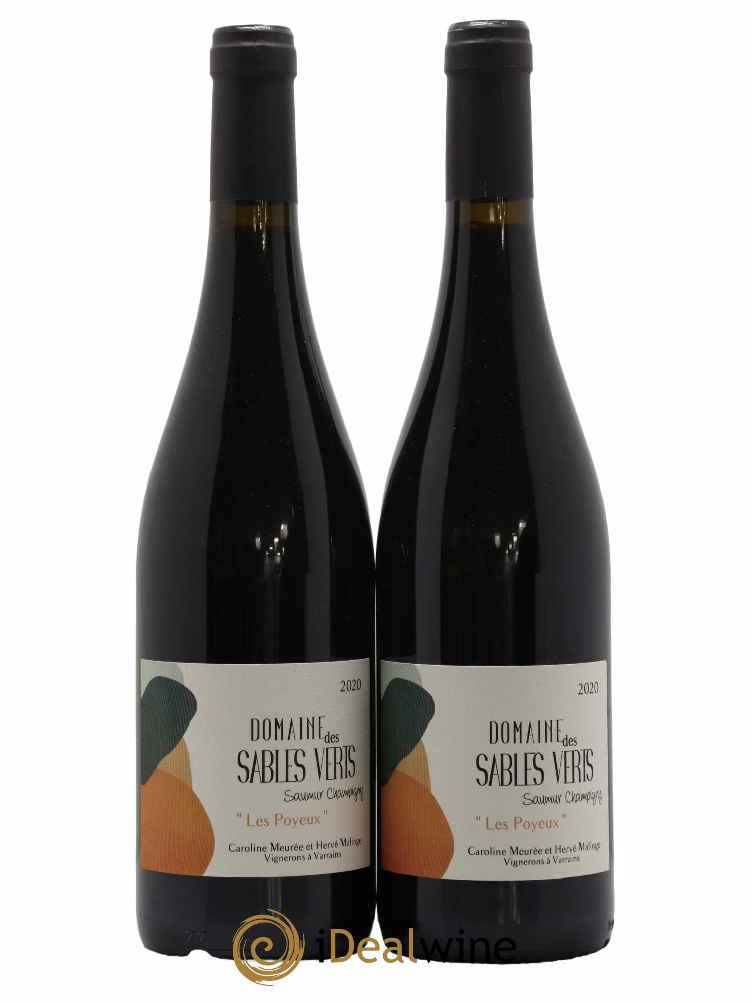 Saumur-Champigny Les Poyeux Domaine Des Sables Verts 2020 - Lot de 2 bouteilles - 0