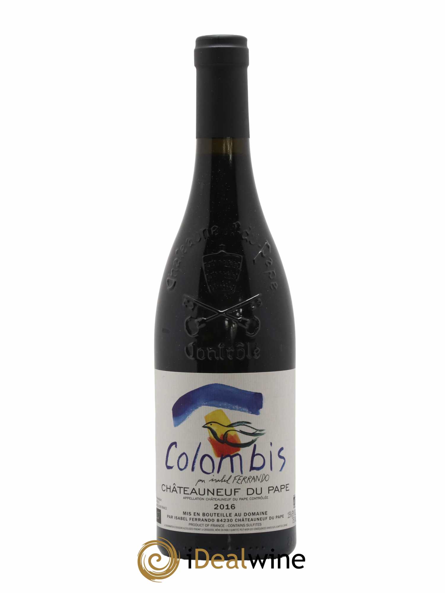 Châteauneuf-du-Pape Colombis Domaine Saint-Préfert 2016 - Lot de 1 bouteille - 0