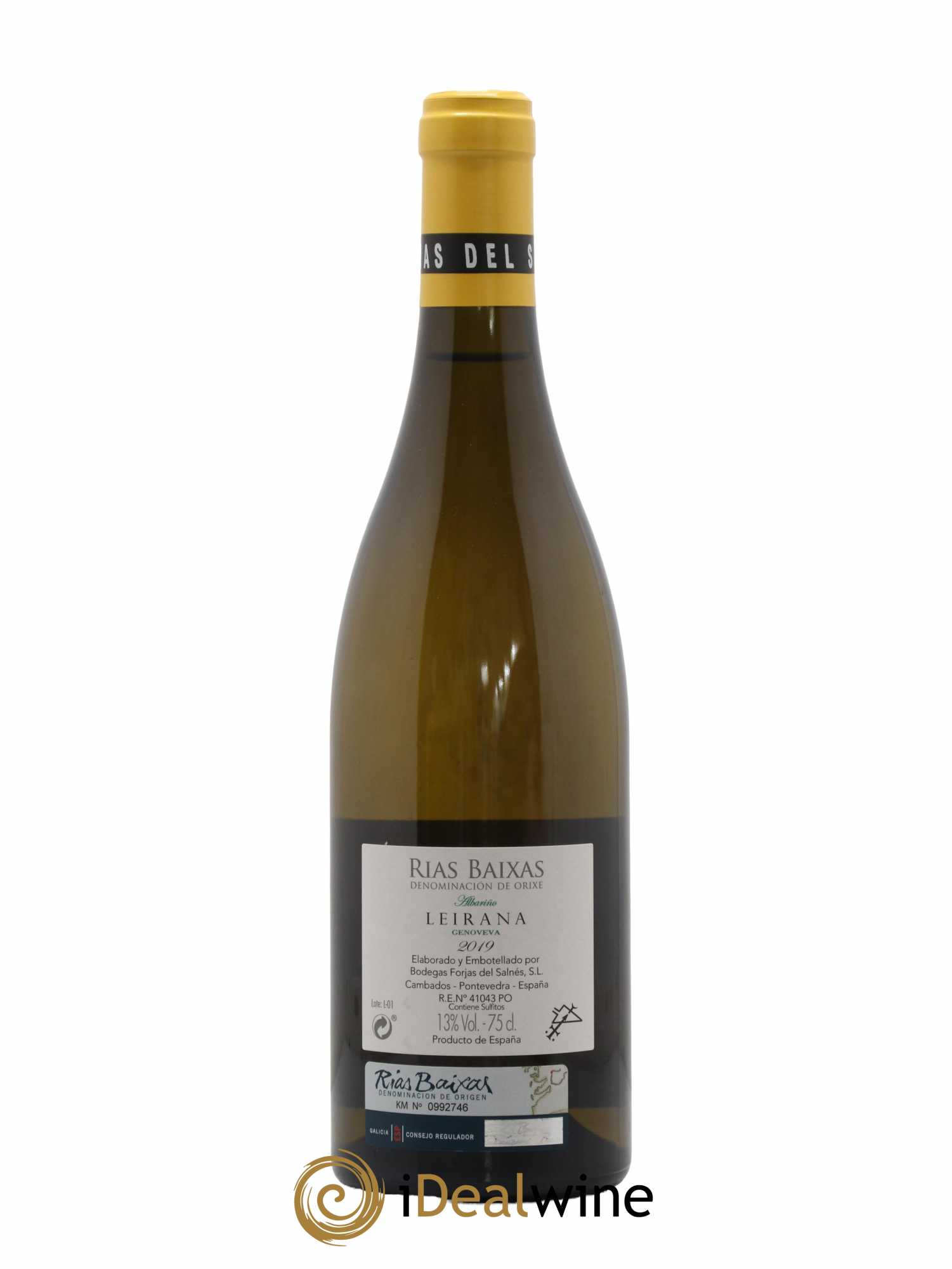 Rias Baixas Forjas Del Salnes Leirana Finca Genoveva 2019 - Lot de 1 bouteille - 1