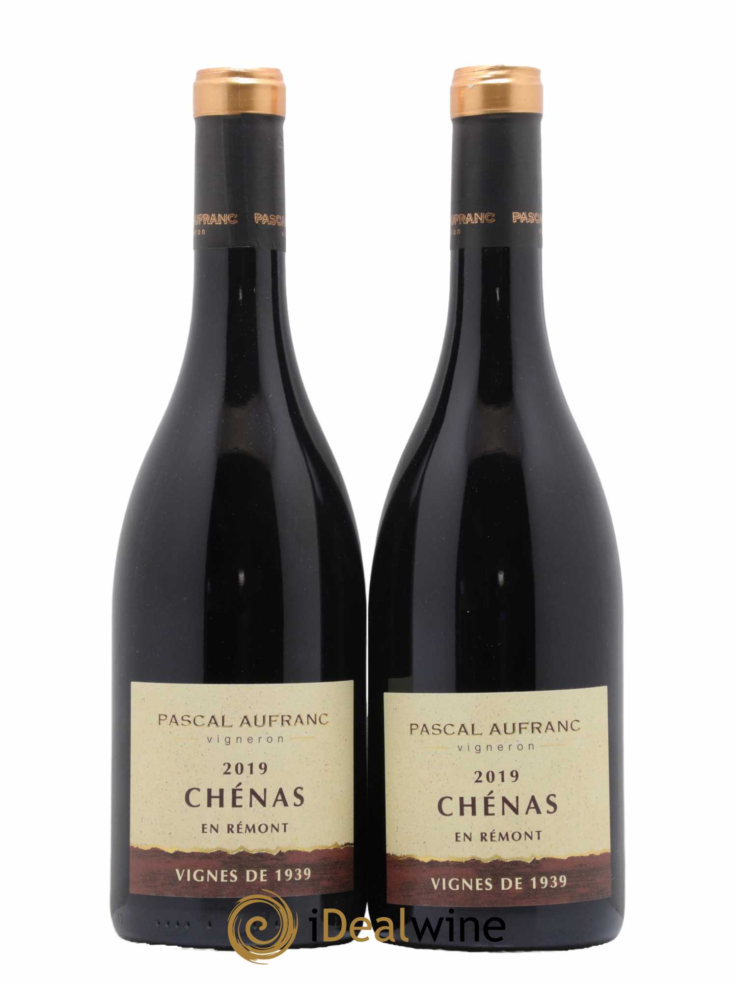 Chénas En Rémont Vignes de 1939 Domaine Pascal Aufranc 2019 - Lot de 2 bouteilles - 0