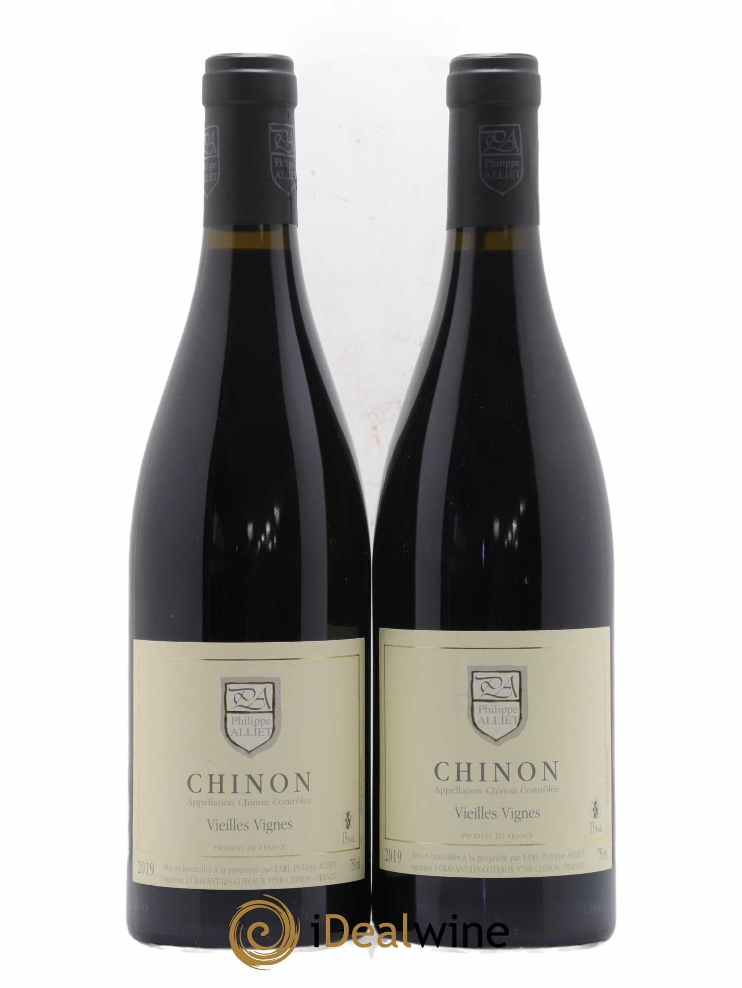 Chinon Vieilles Vignes Philippe Alliet 2019 - Lot de 2 bouteilles - 0