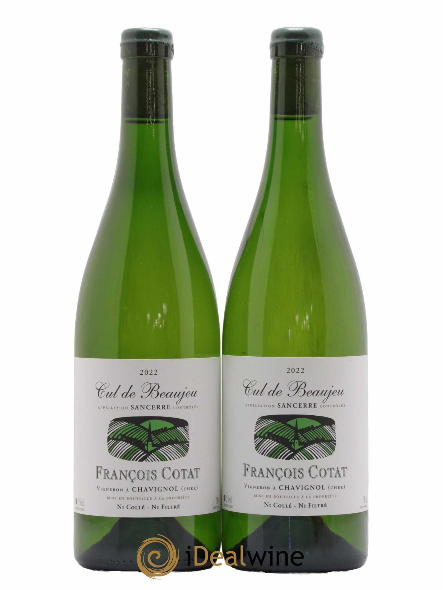 Sancerre Les Culs de Beaujeu François Cotat 2022 - Lot de 2 bouteilles - 0