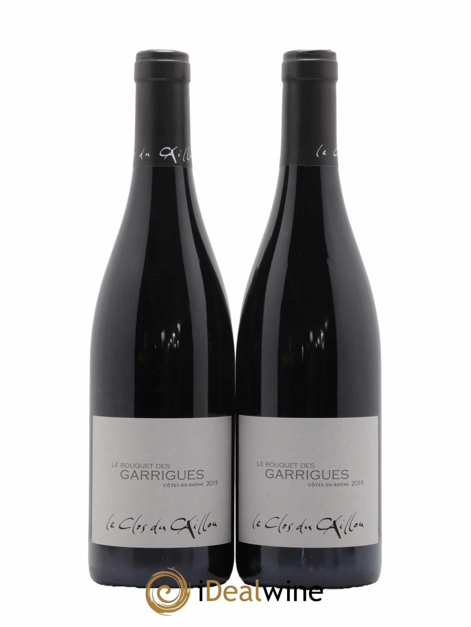 Côtes-du-Rhône Le Bouquet des Garrigues Le Clos du Caillou 2019 - Lot de 2 bouteilles - 0