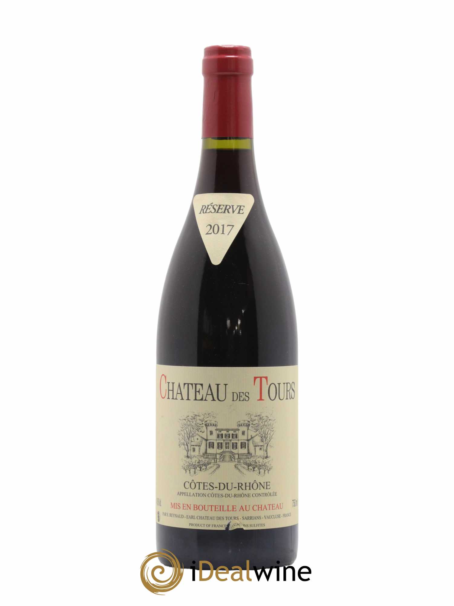 Côtes-du-Rhône Château des Tours Emmanuel Reynaud 2017 - Lot de 1 bouteille - 0
