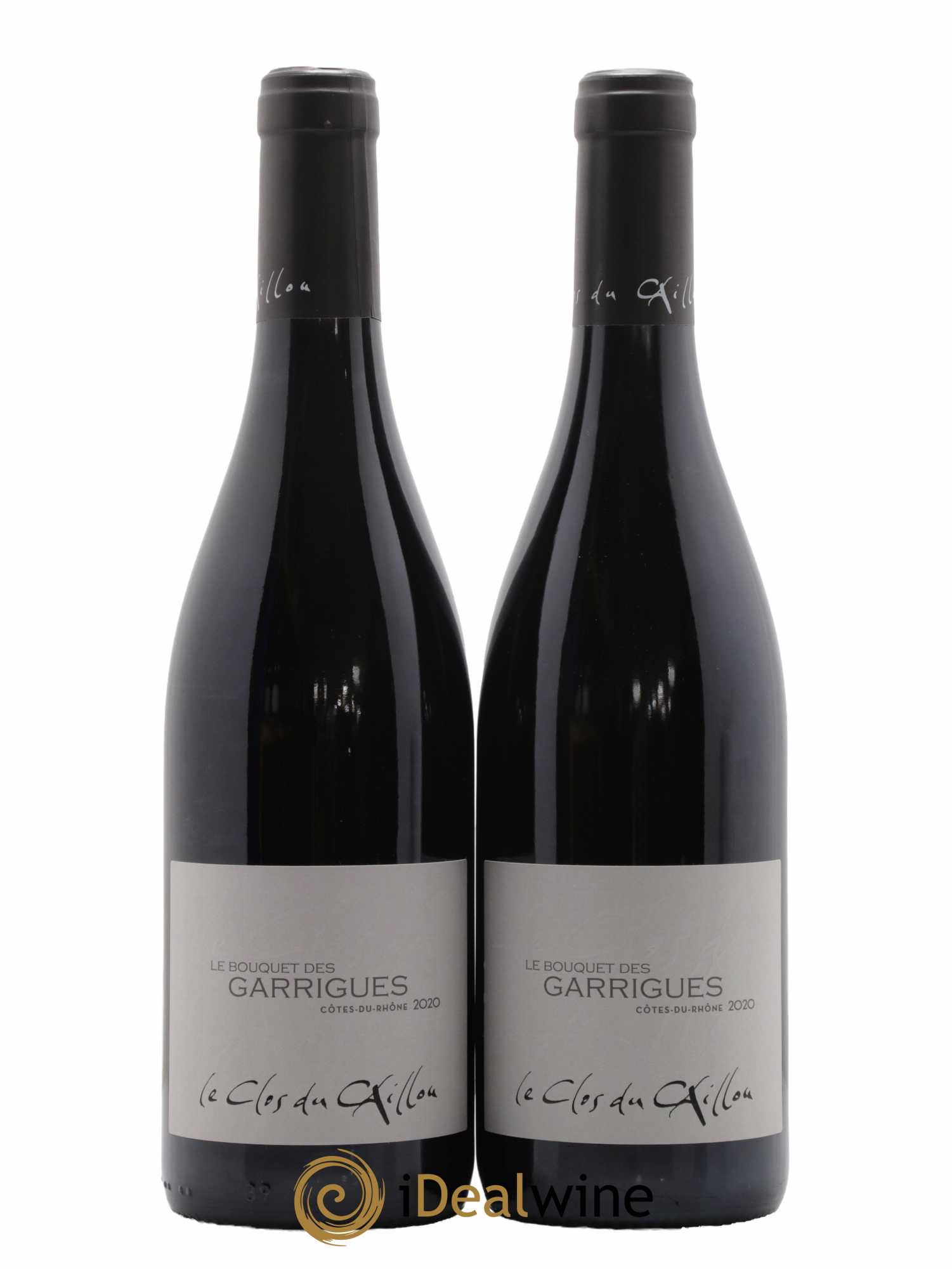 Côtes-du-Rhône Le Bouquet des Garrigues Le Clos du Caillou 2020 - Lot de 2 bouteilles - 0