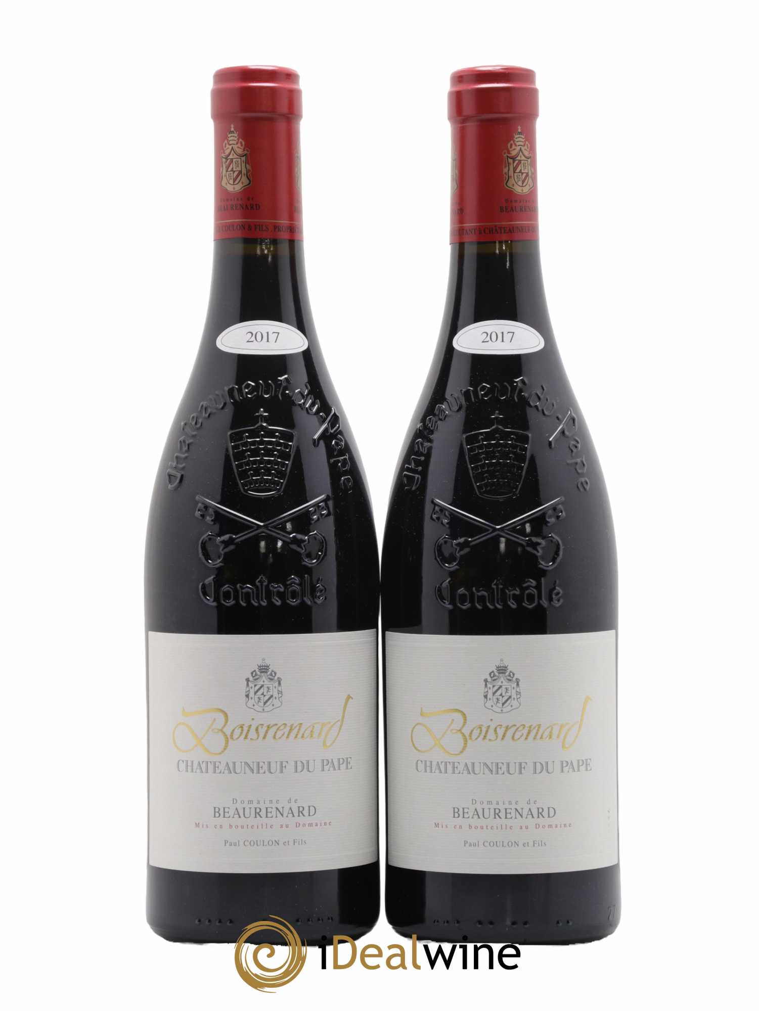 Châteauneuf-du-Pape Cuvée Boisrenard Beaurenard (Domaine de) 2017 - Lot de 2 bouteilles - 0