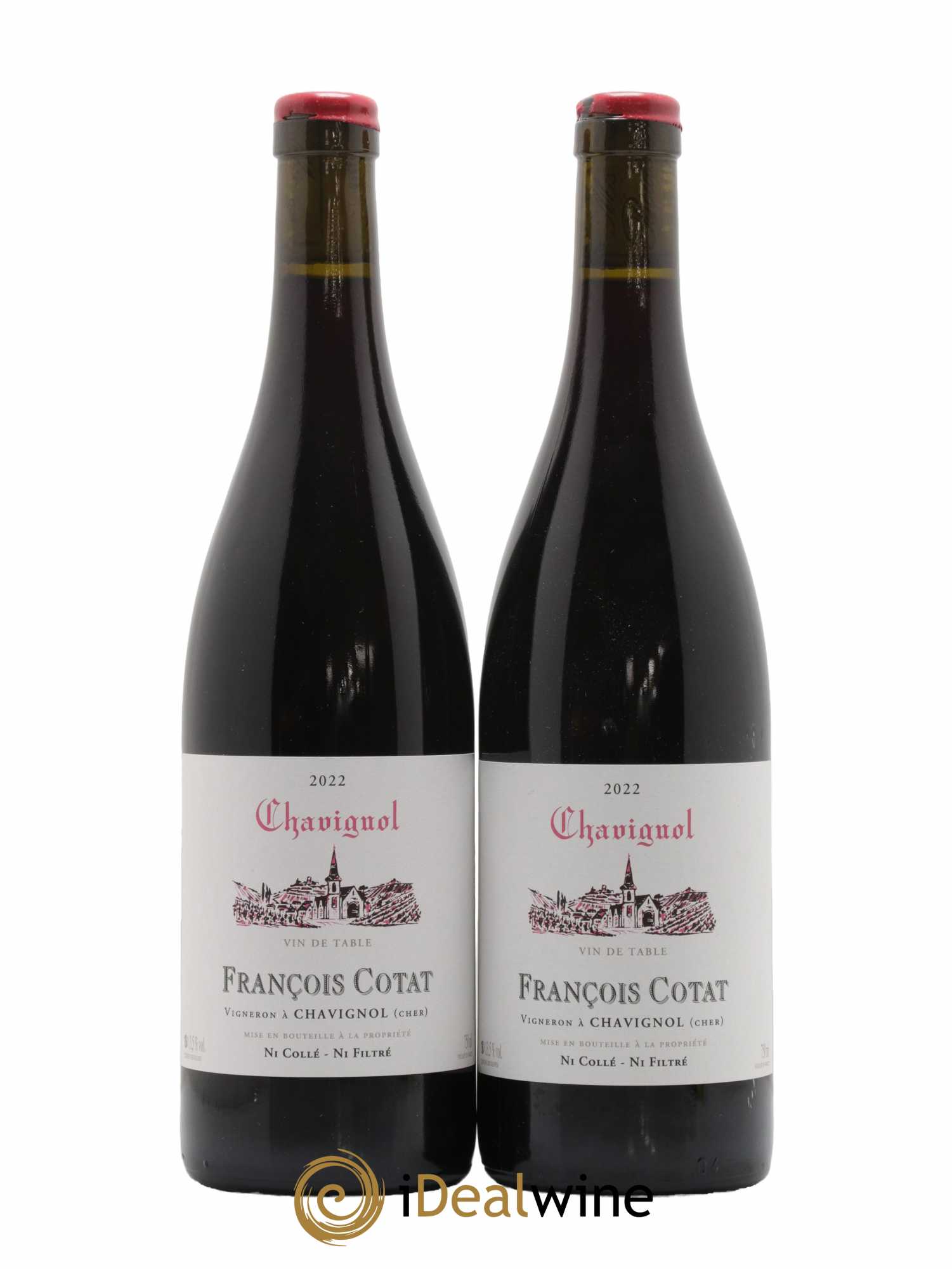 Vin de table - Chavignol François Cotat 2022 - Lot de 2 bouteilles - 0