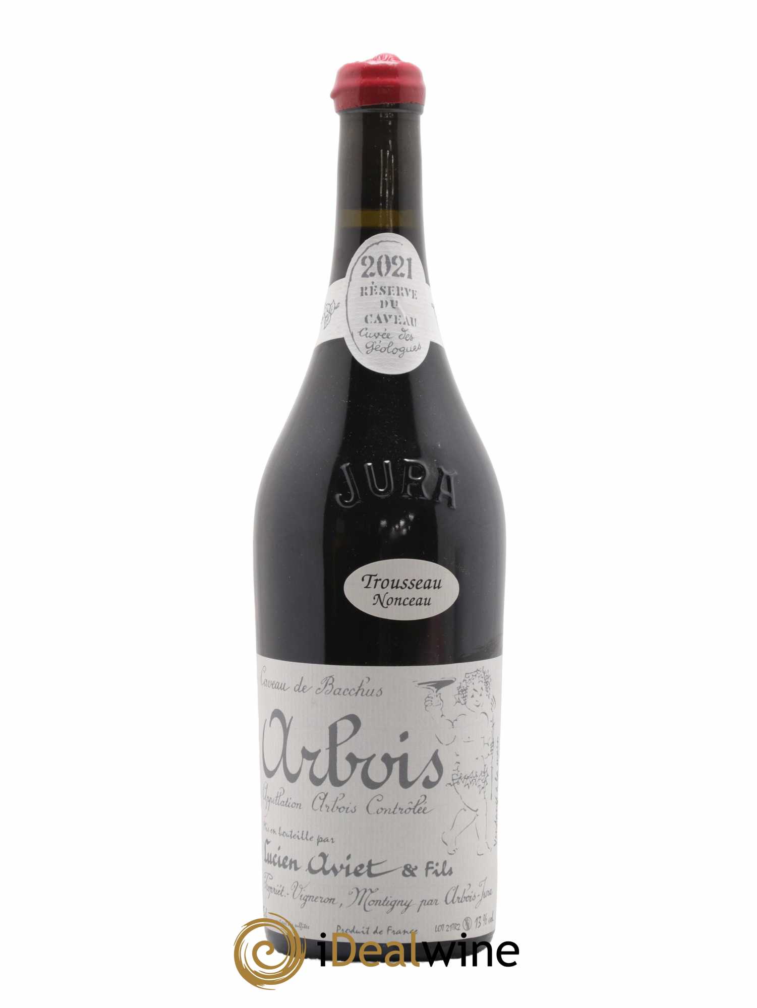 Arbois Trouseau Nonceau Cuvée des Géologues Lucie Aviet et Fils 2021 - Lot de 1 bouteille - 0