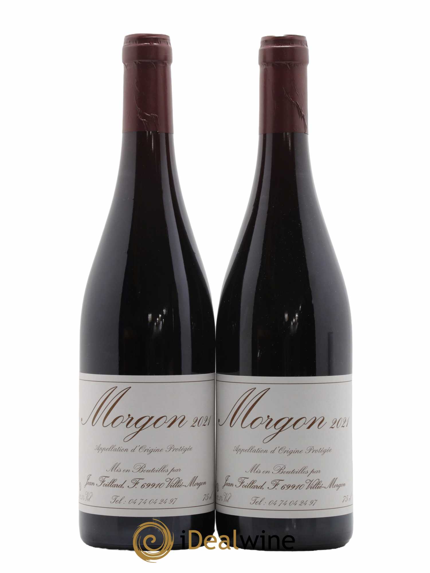 Morgon Jean Foillard 2021 - Lot de 2 bouteilles - 0