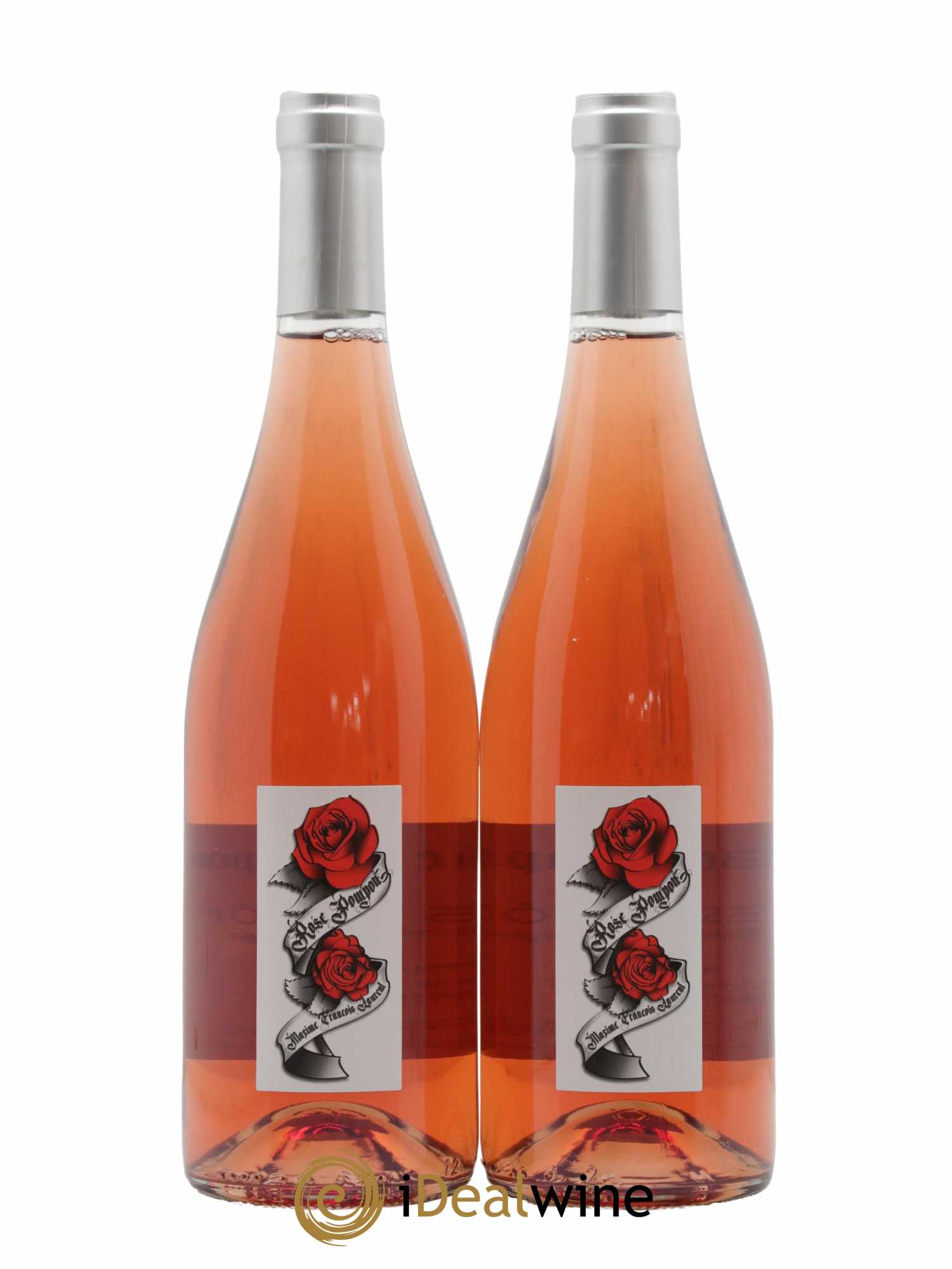 Côtes-du-Rhône Rose Pompon Maxime François Laurent 2022 - Lot de 2 bouteilles - 0