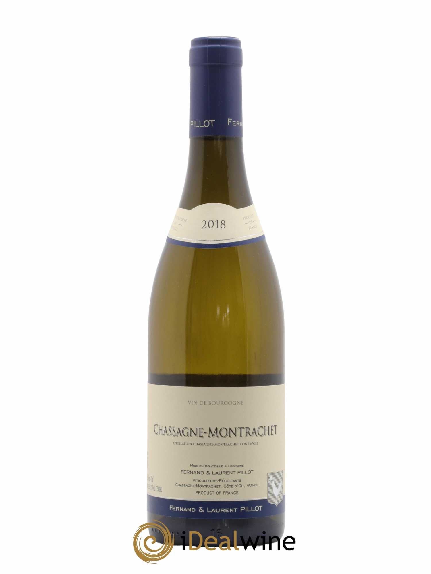 Chassagne-Montrachet Fernand et Laurent Pillot 2018 - Lot de 1 bouteille - 0
