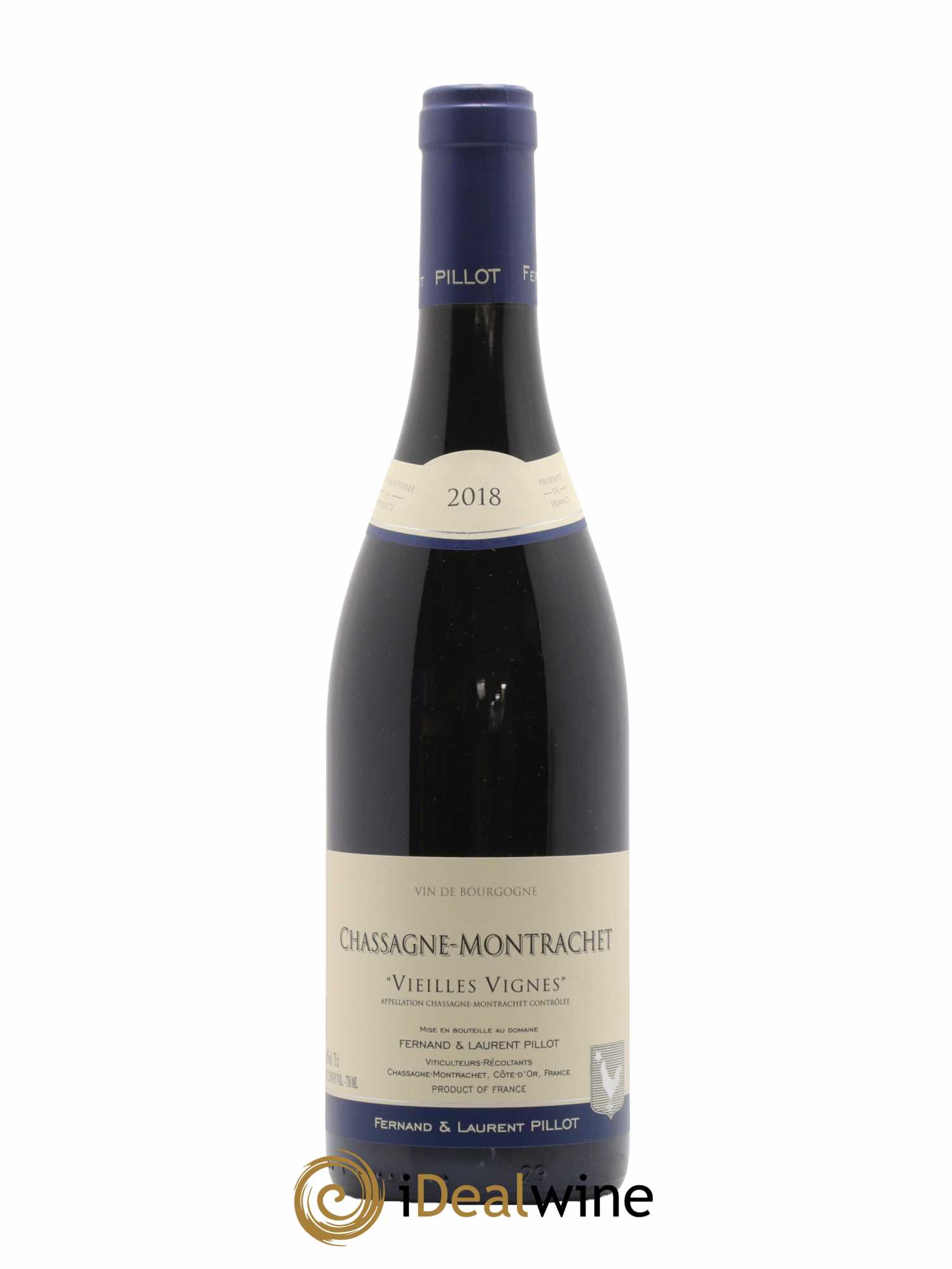 Chassagne-Montrachet Vieilles Vignes Fernand et Laurent Pillot 2018 - Posten von 1 Flasche - 0