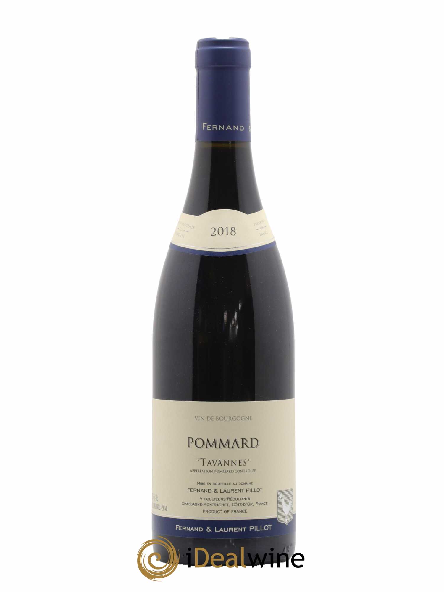 Pommard Les Tavannes Fernand et Laurent Pillot 2018 - Lot de 1 bouteille - 0