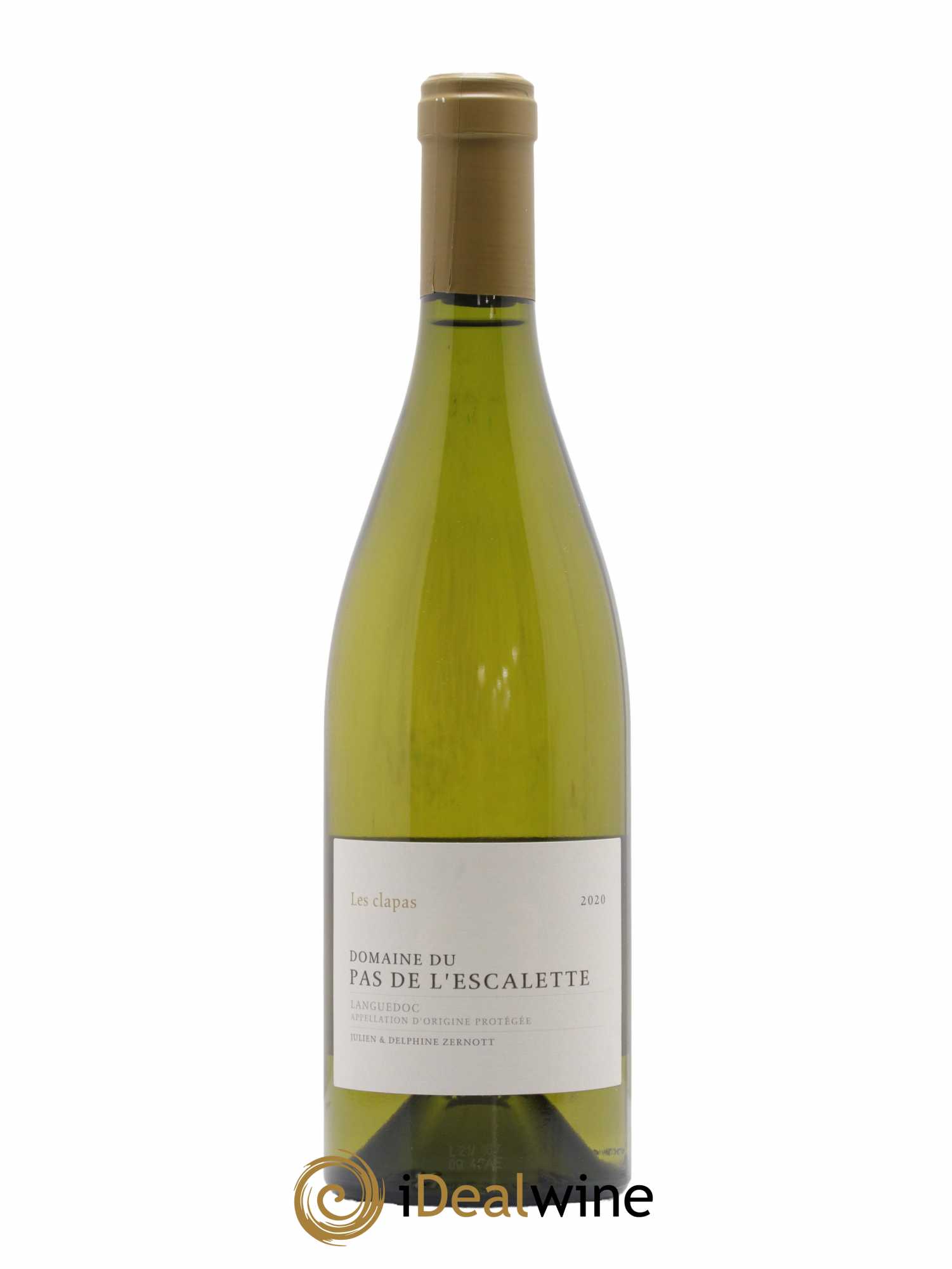 Languedoc (anciennement Coteaux du Languedoc) Les Clapas Pas de l'Escalette 2020 - Lot de 1 bouteille - 0