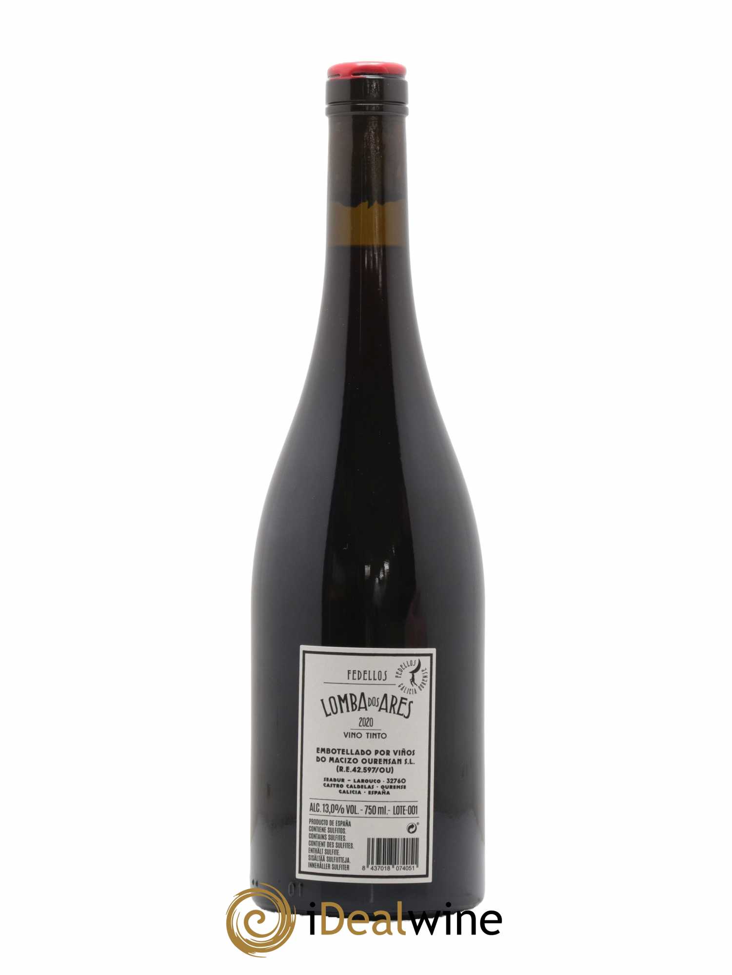Espagne Ribeira Sacra Lomba Dos Ares Fedellos Do Couto 2020 - Lot de 1 bouteille - 1