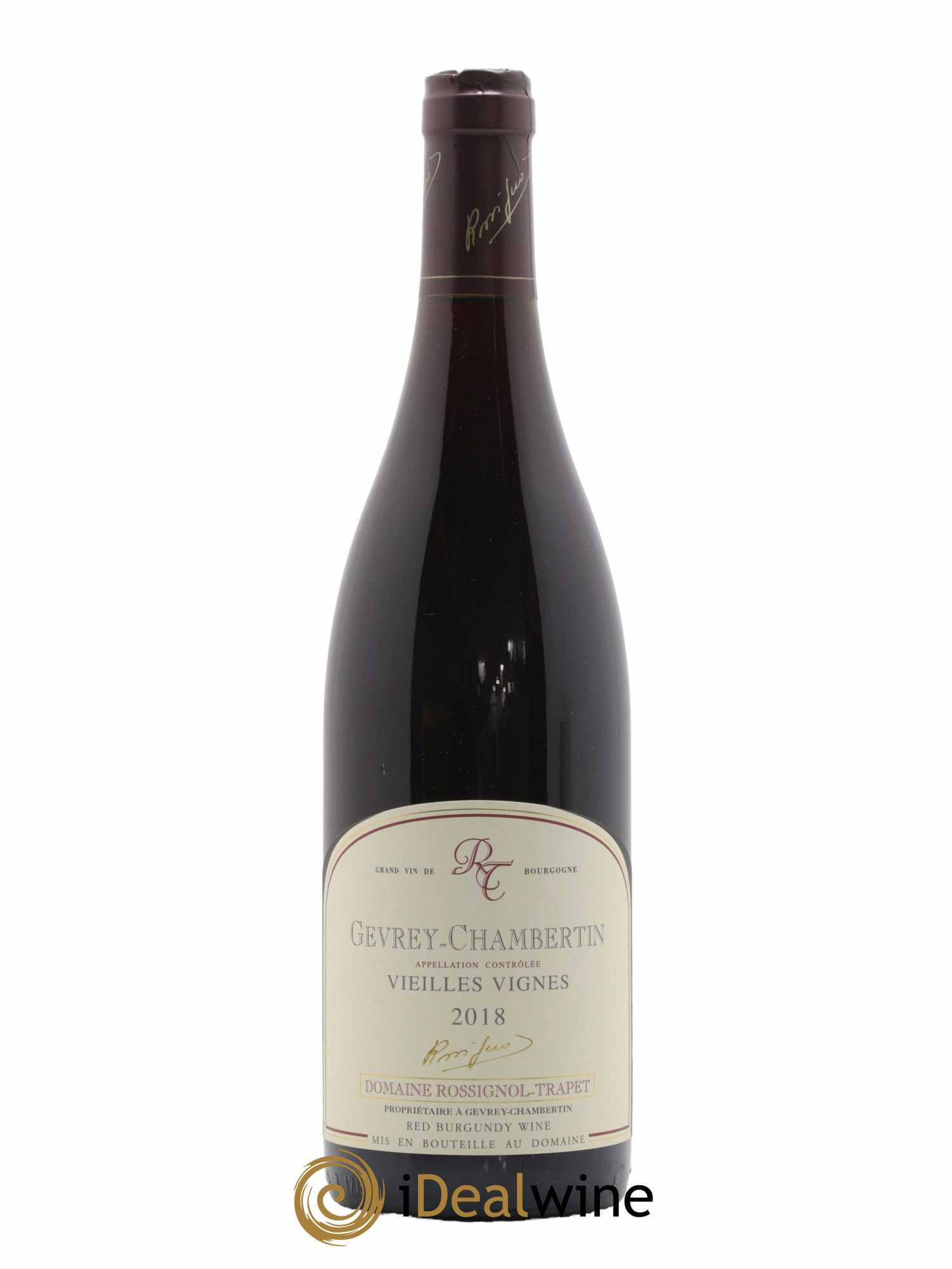 Gevrey-Chambertin Vieilles vignes Rossignol-Trapet (Domaine) 2018 - Lot de 1 bouteille - 0