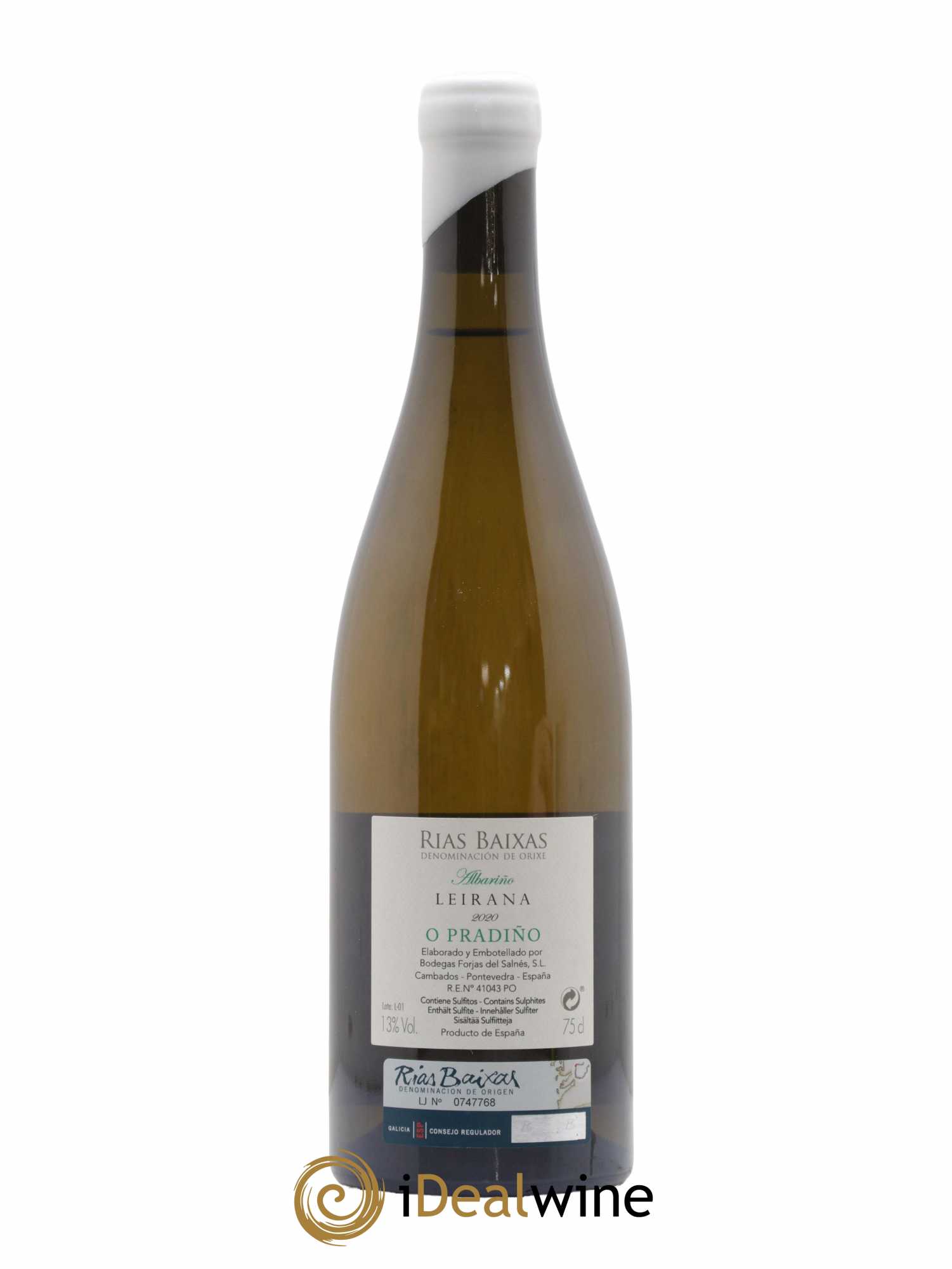 Rias Baixas Rias Baixas Leirana O Pradino Forjas del Salnès 2020 - Lot de 1 bouteille - 1