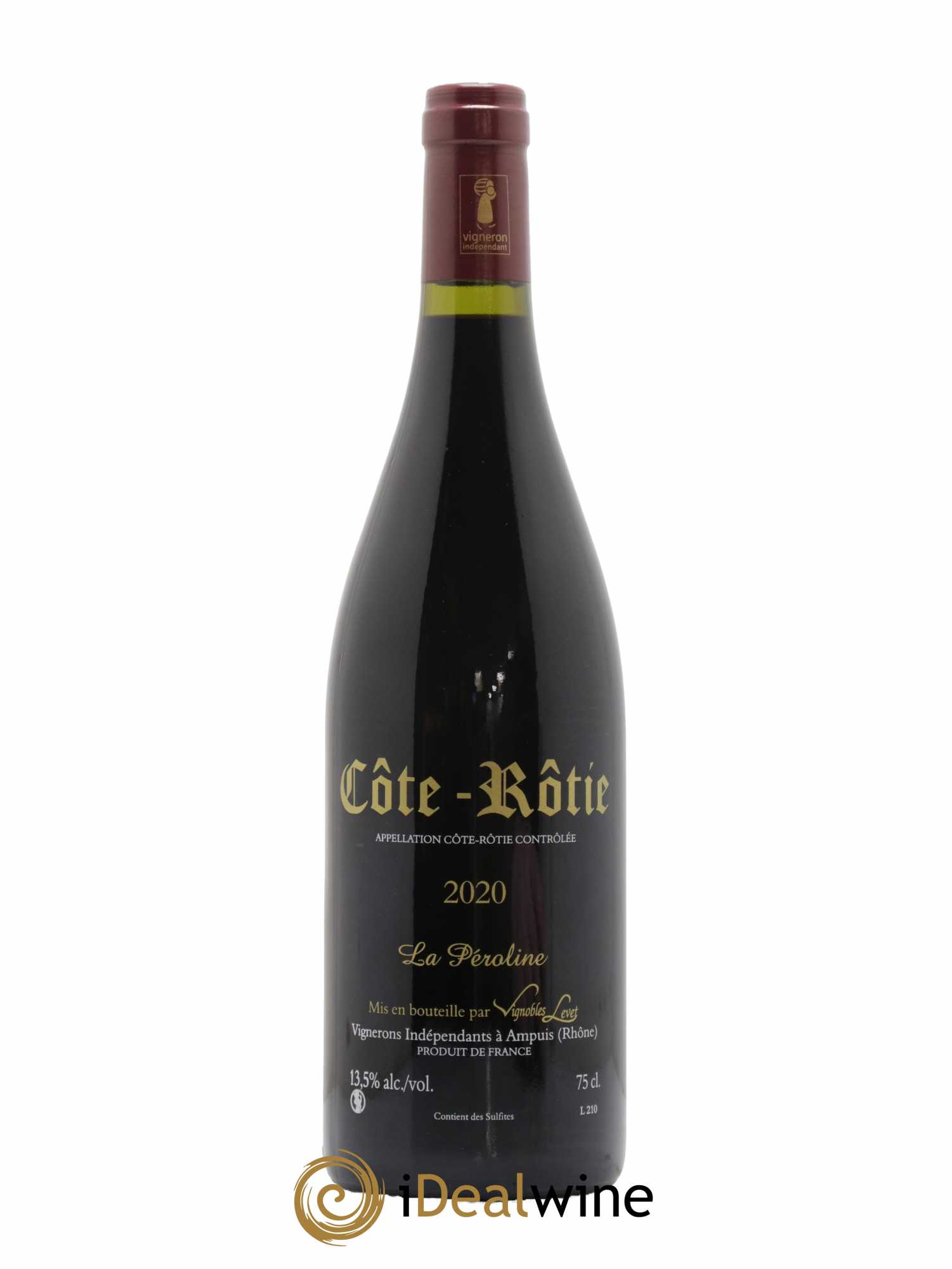 Côte-Rôtie La Péroline Vignobles Levet 2020 - Lot de 1 bouteille - 1