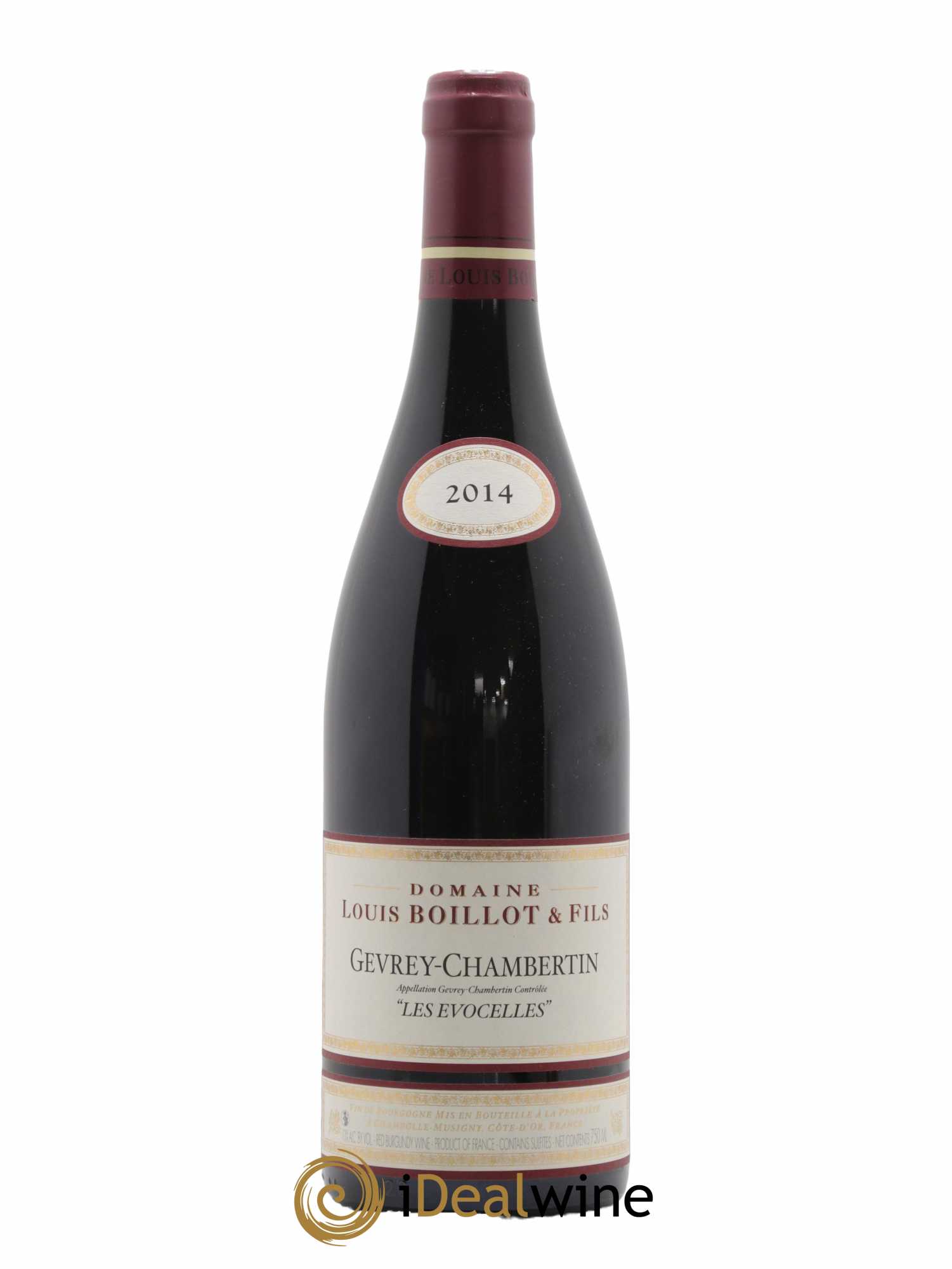 Gevrey-Chambertin Les Evocelles Louis Boillot et Fils 2014 - Lot de 1 bouteille - 0
