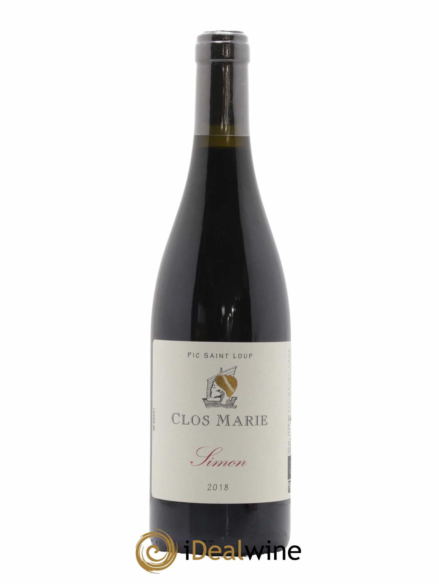Pic Saint-Loup Clos Marie Cuvée Simon Christophe Peyrus et Françoise Julien 2018 - Lot de 1 bouteille - 0
