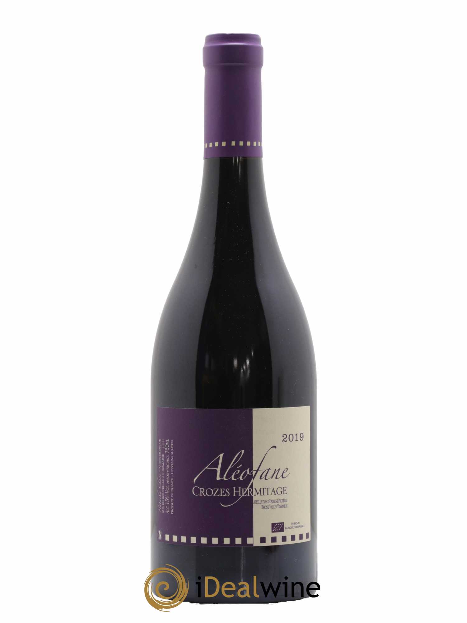 Crozes-Hermitage Aléofane (Domaine) 2019 - Lot de 1 bouteille - 0