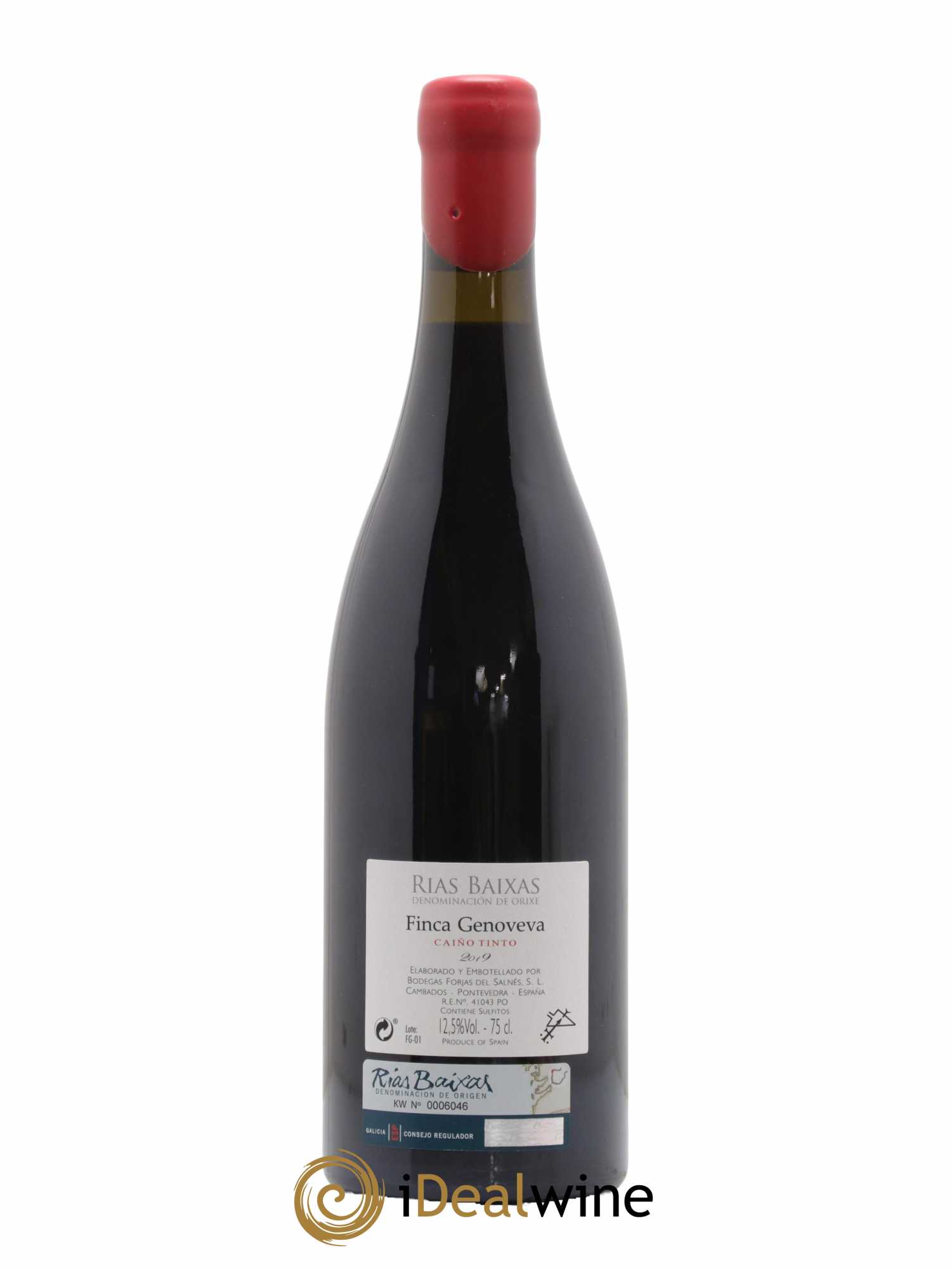 Espagne Rias Baixas Finca Genoveva Caino Tinto Forjas del Salnès 2019 - Lot de 1 bouteille - 1